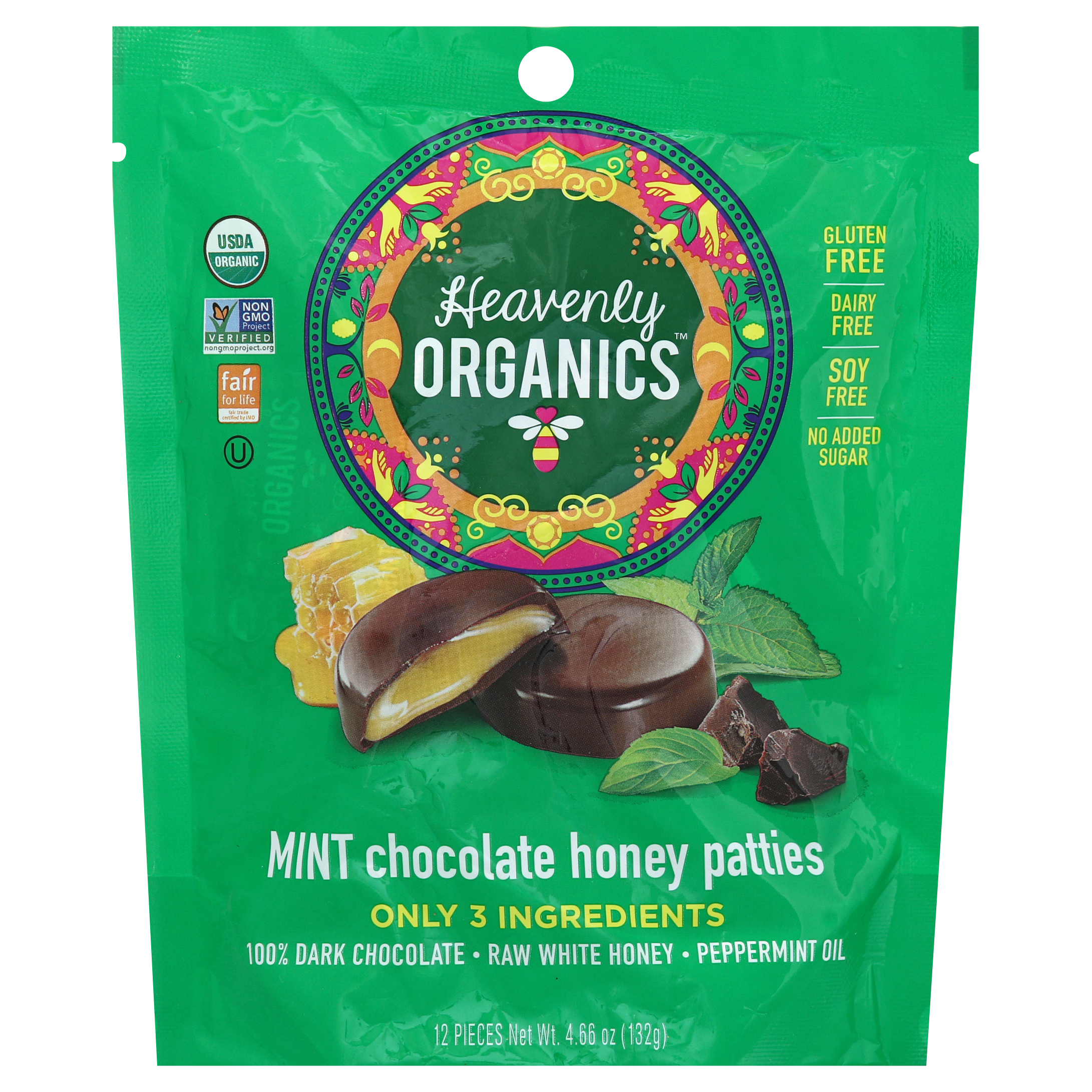 Heavenly Organics Honey Patties