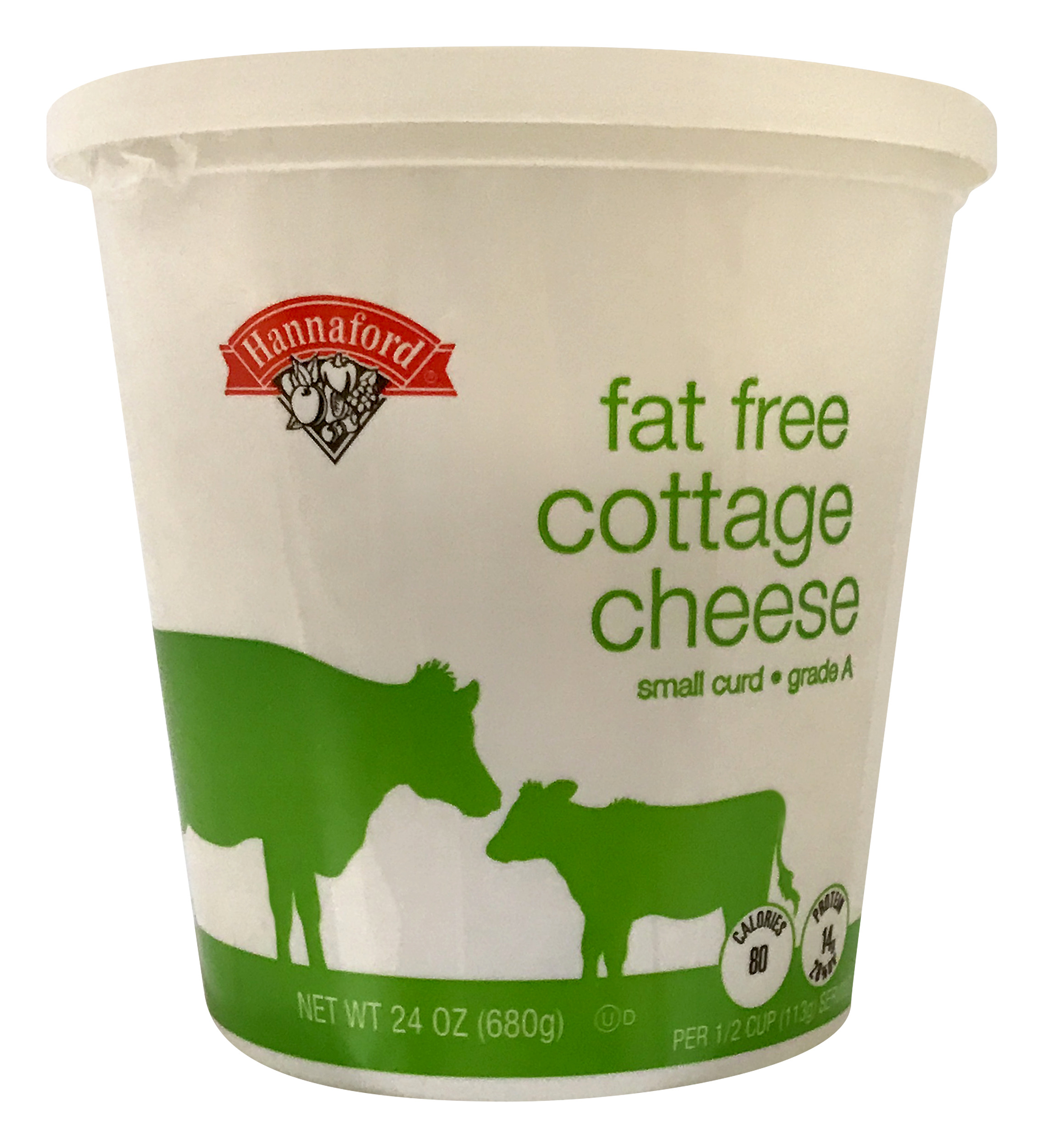 Hannaford Fat Free Cottage Cheese
