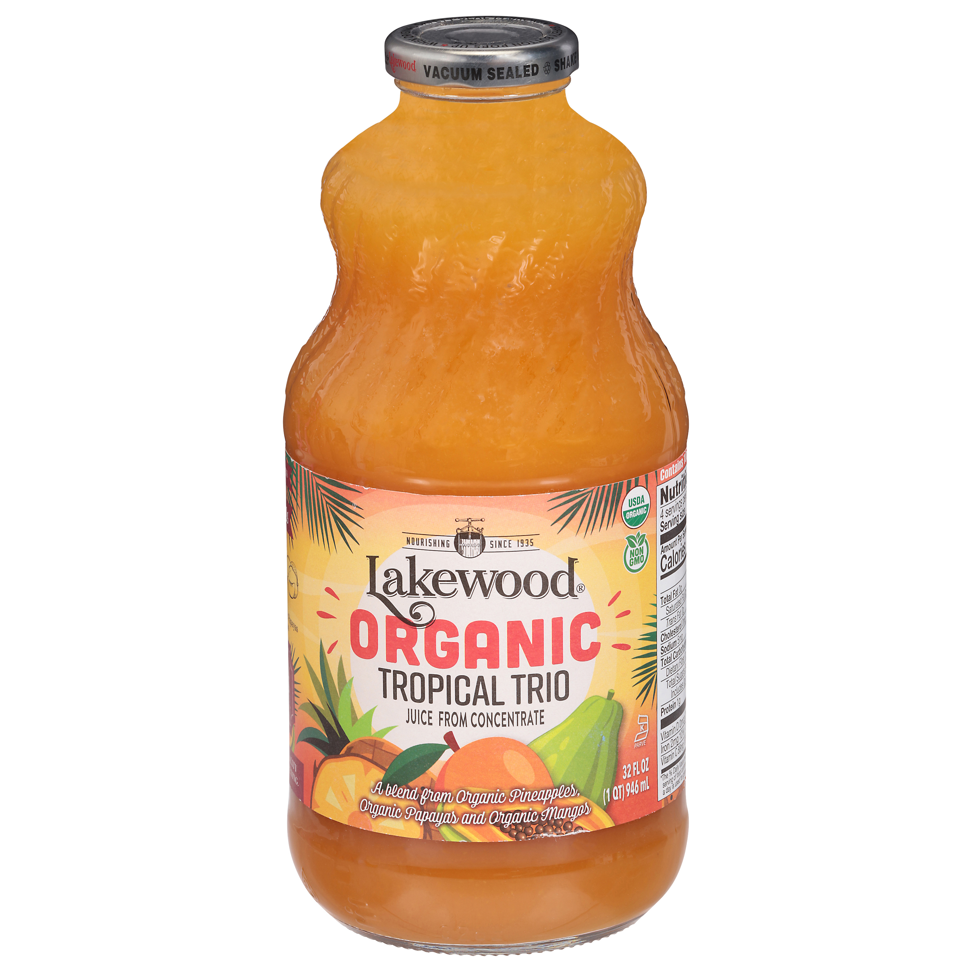 Lakewood Organic Tropical Trio Juice from Concentrate