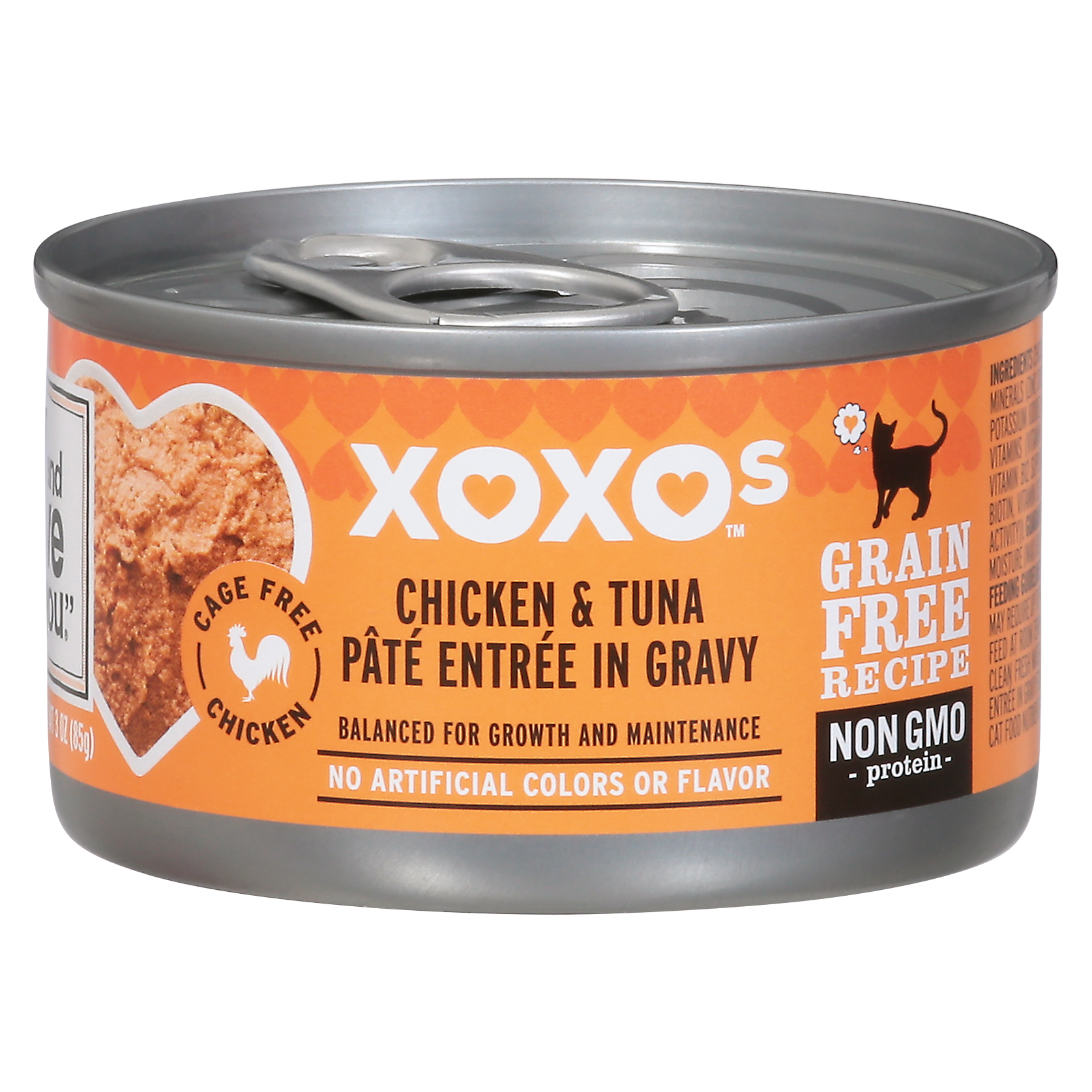 I and Love and You XOXOs Grain Free Recipe Chicken & Tuna Pate Entree in Gravy Cat Food