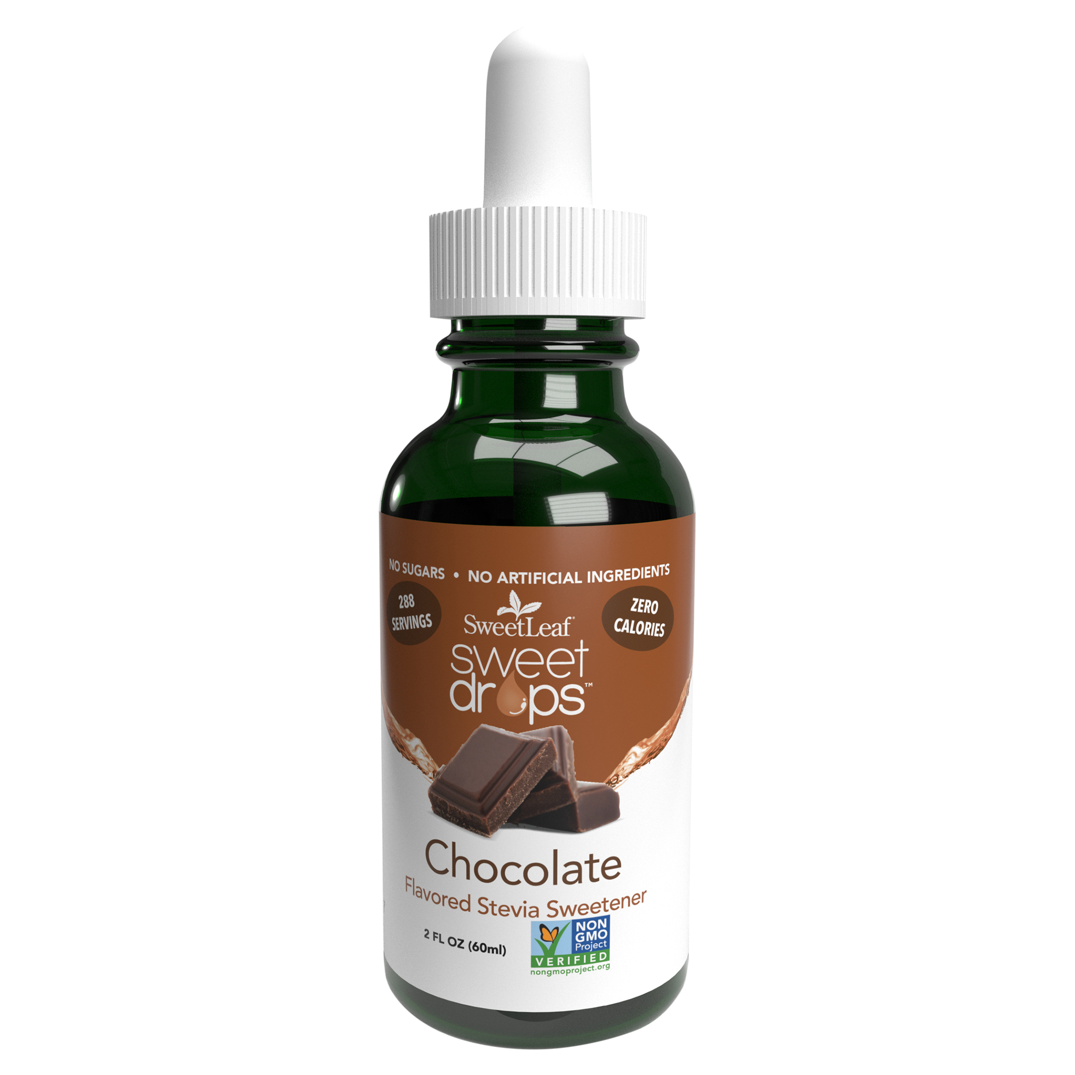 SweetLeaf Sweet Drops Chocolate Flavored Stevia Sweetener