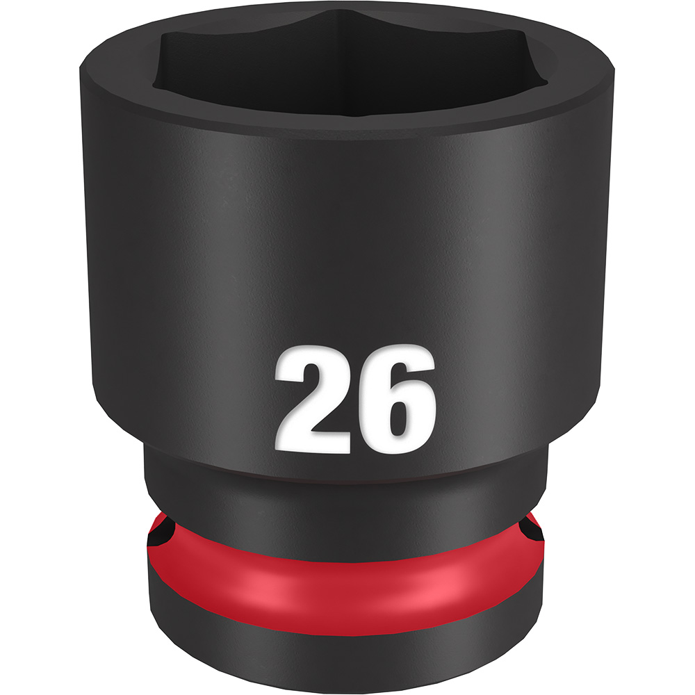 SHOCKWAVE Impact Duty 1/2" Drive 26MM Standard 6 Point Socket