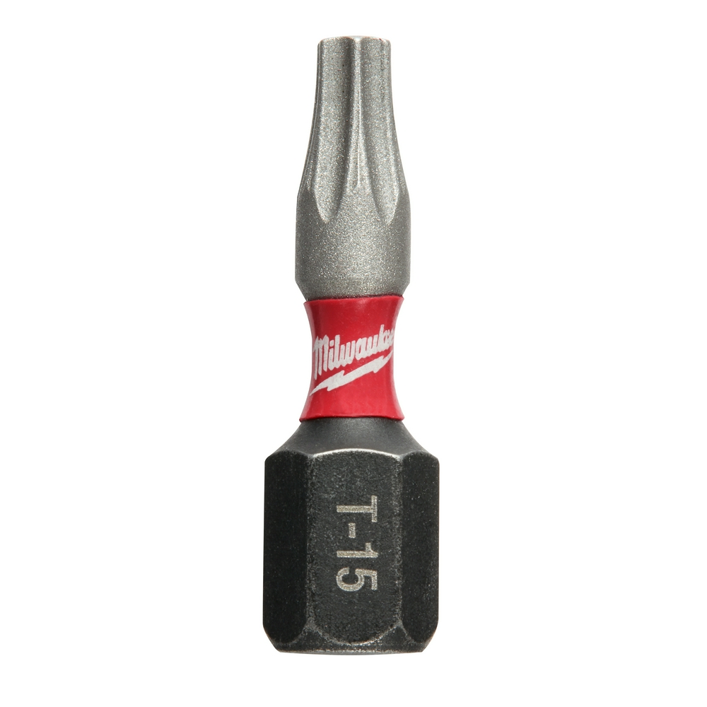 SHOCKWAVE 2-Piece Impact Torx T15 Insert Bits (2 Pack)