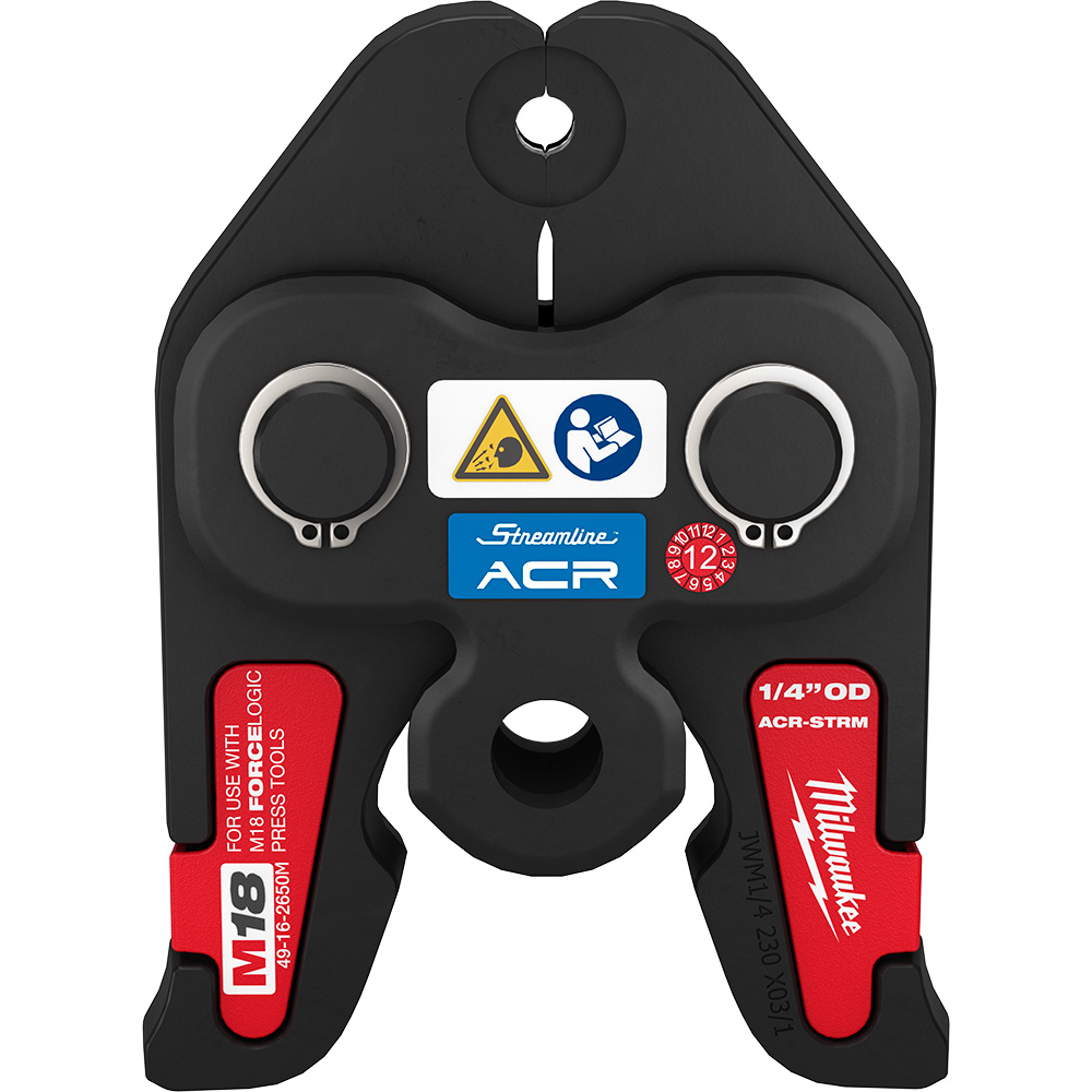1/4" Streamline ACR Press Jaw for M18 FORCE LOGIC Press Tools