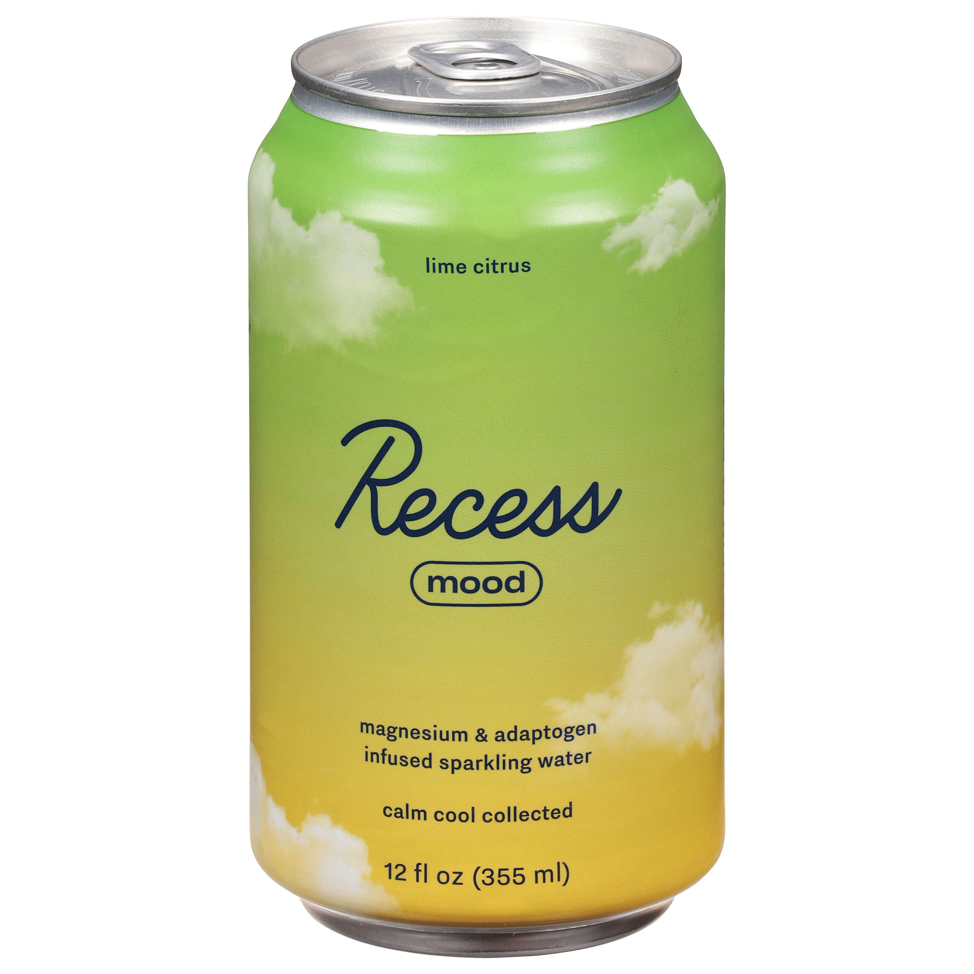 Recess Mood Lime Citrus Sparkling Water
