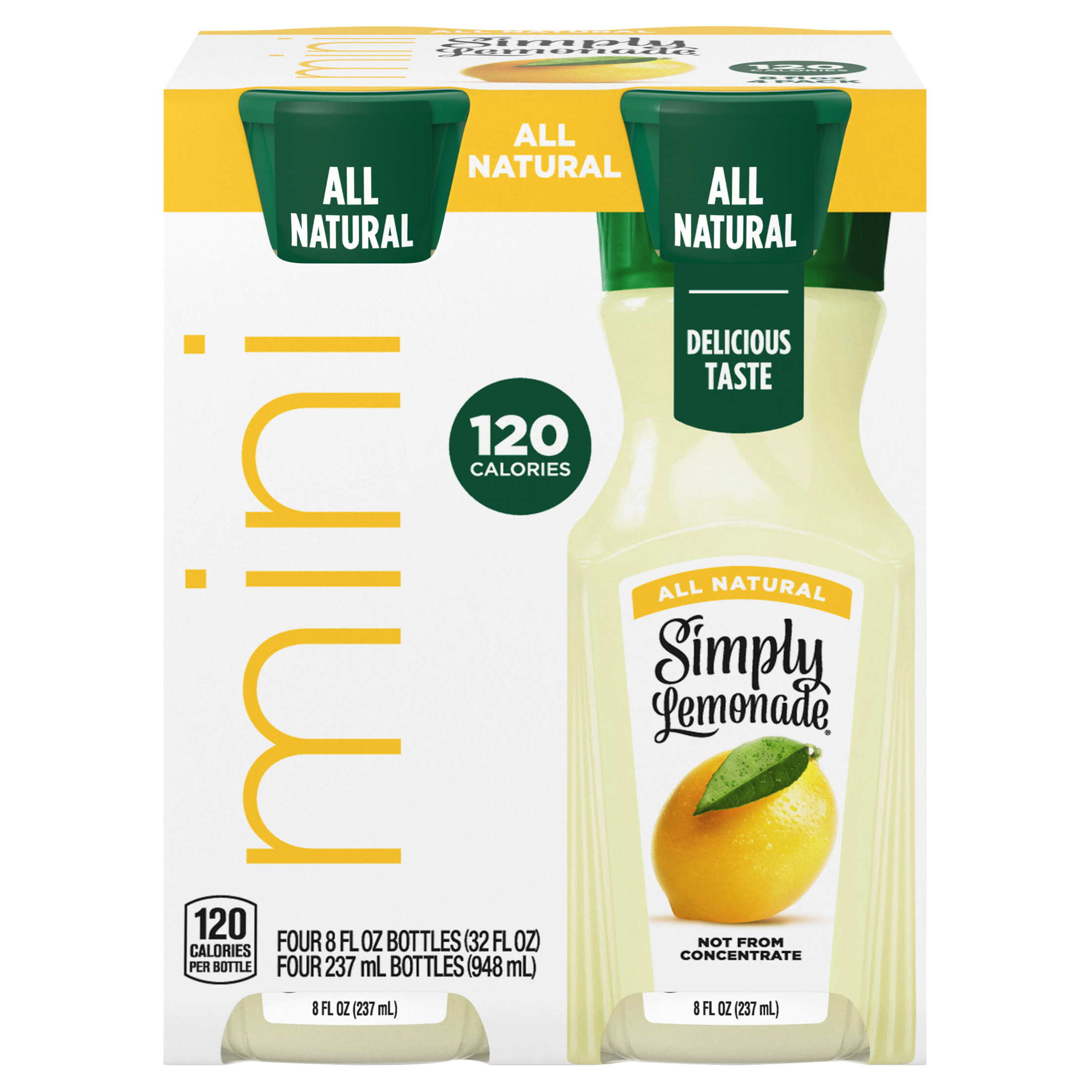 Simply Lemonade Bottles, 8 fl oz,