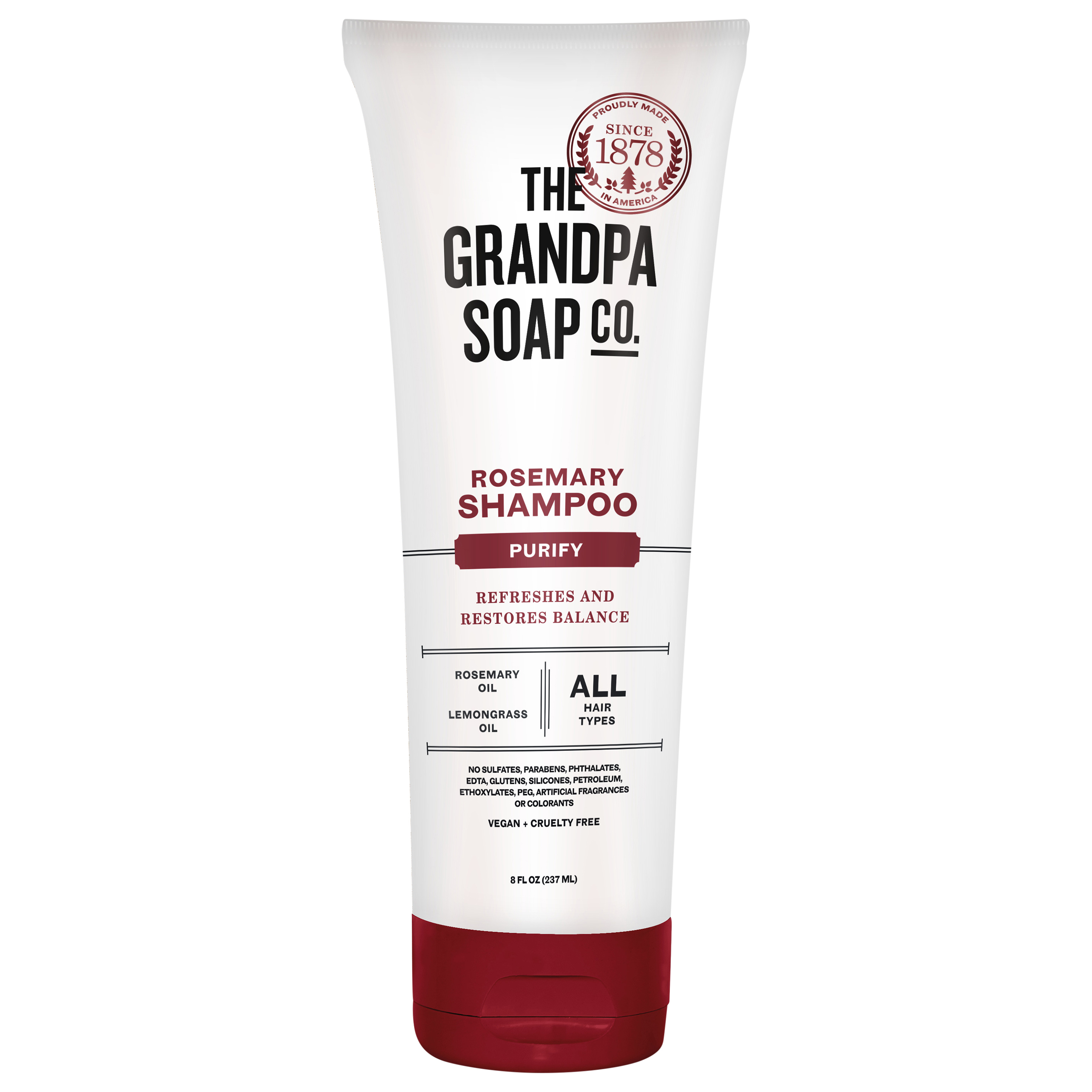 The Grandpa Soap Co. Purify Rosemary Shampoo