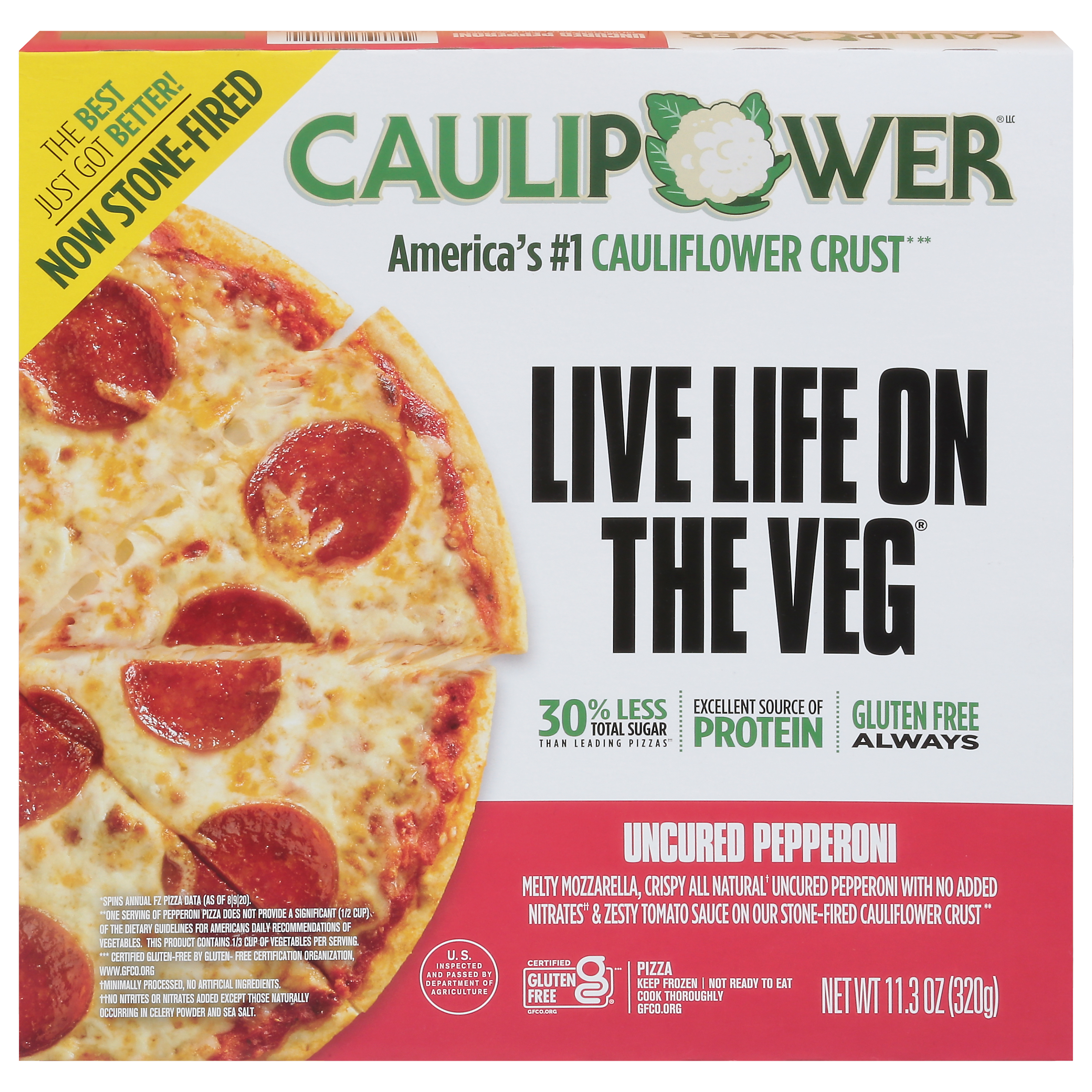 Caulipower Uncured Pepperoni Pizza