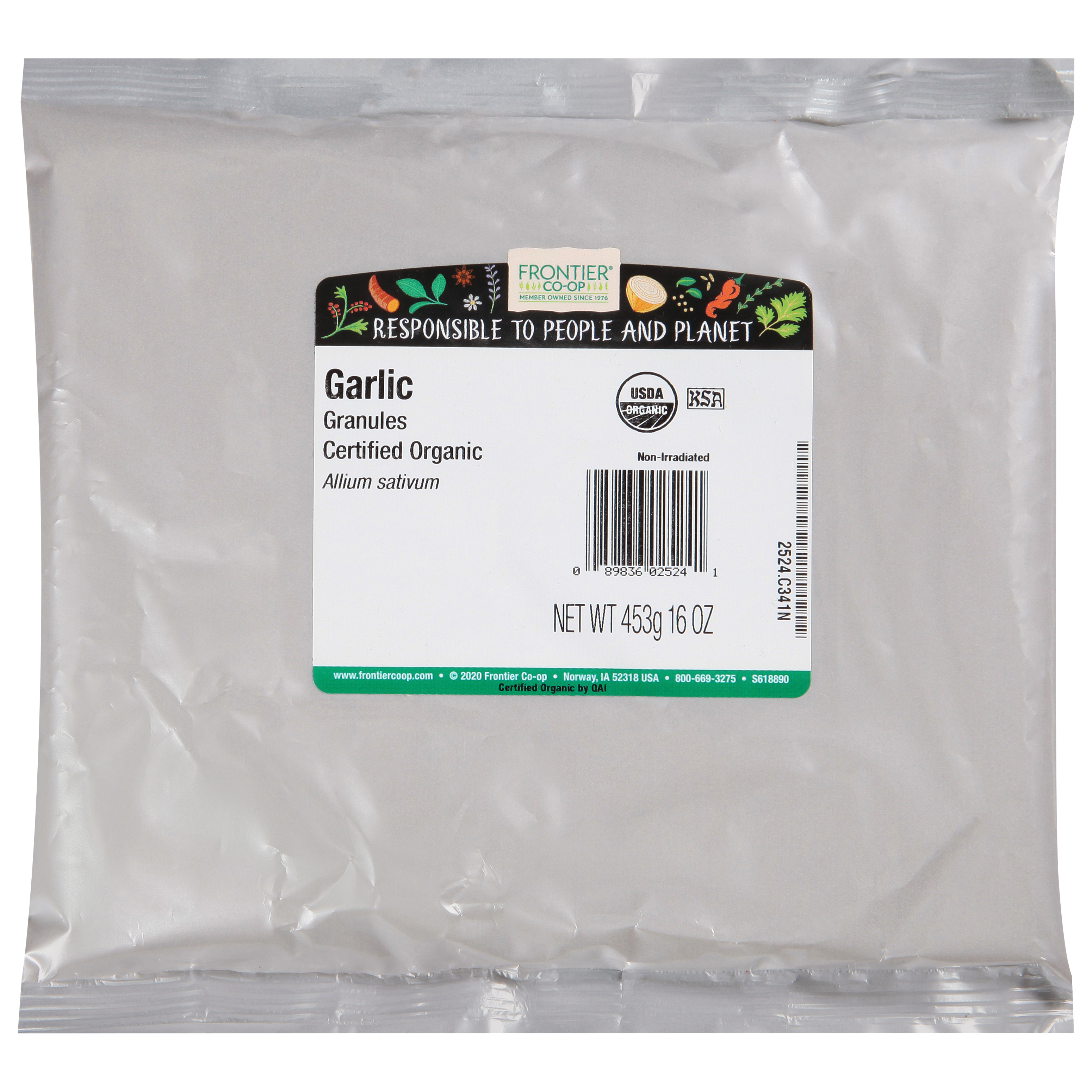 Frontier Co-op Granules Garlic