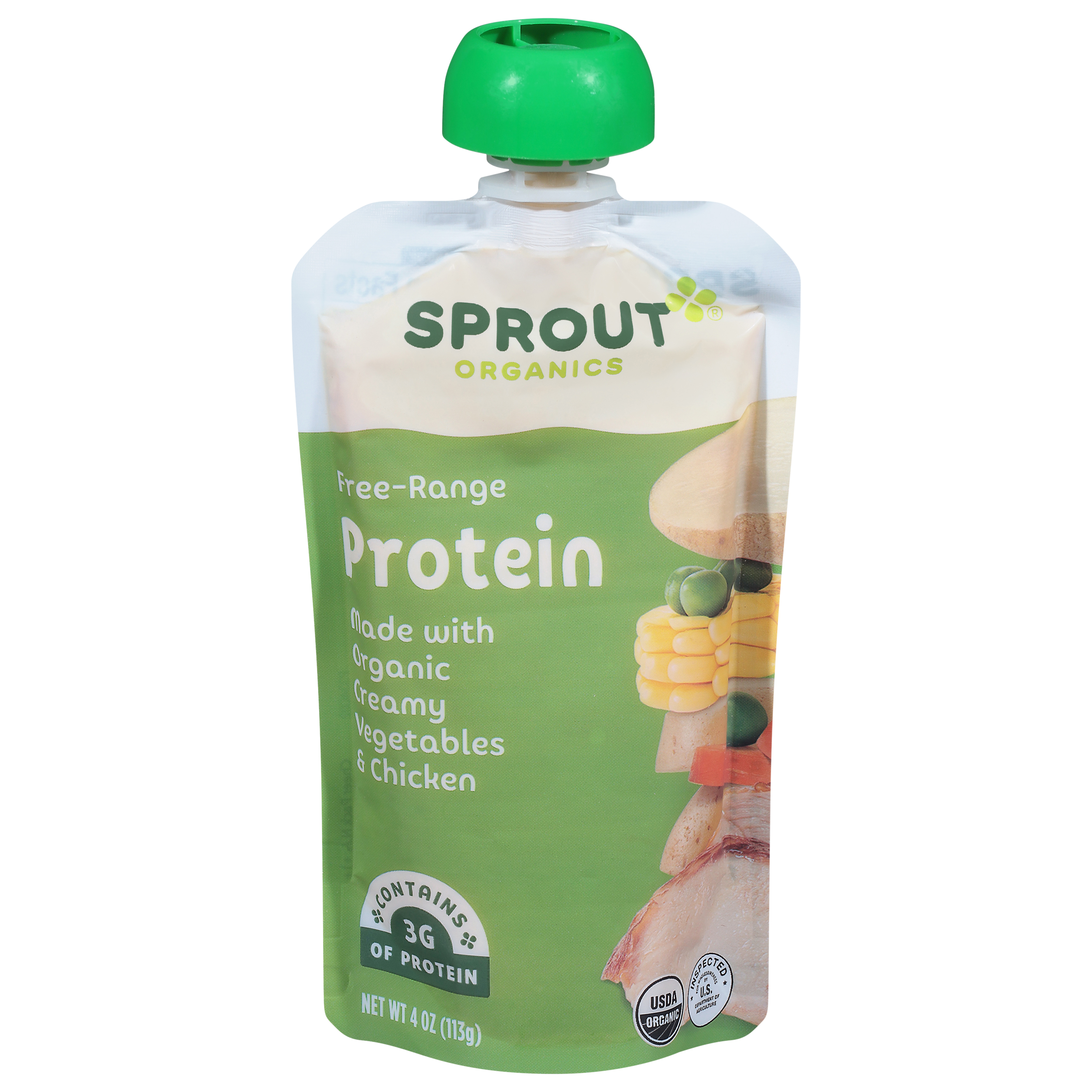 Sprout Organics Free Range Creamy Vegetables & Chicken Protein