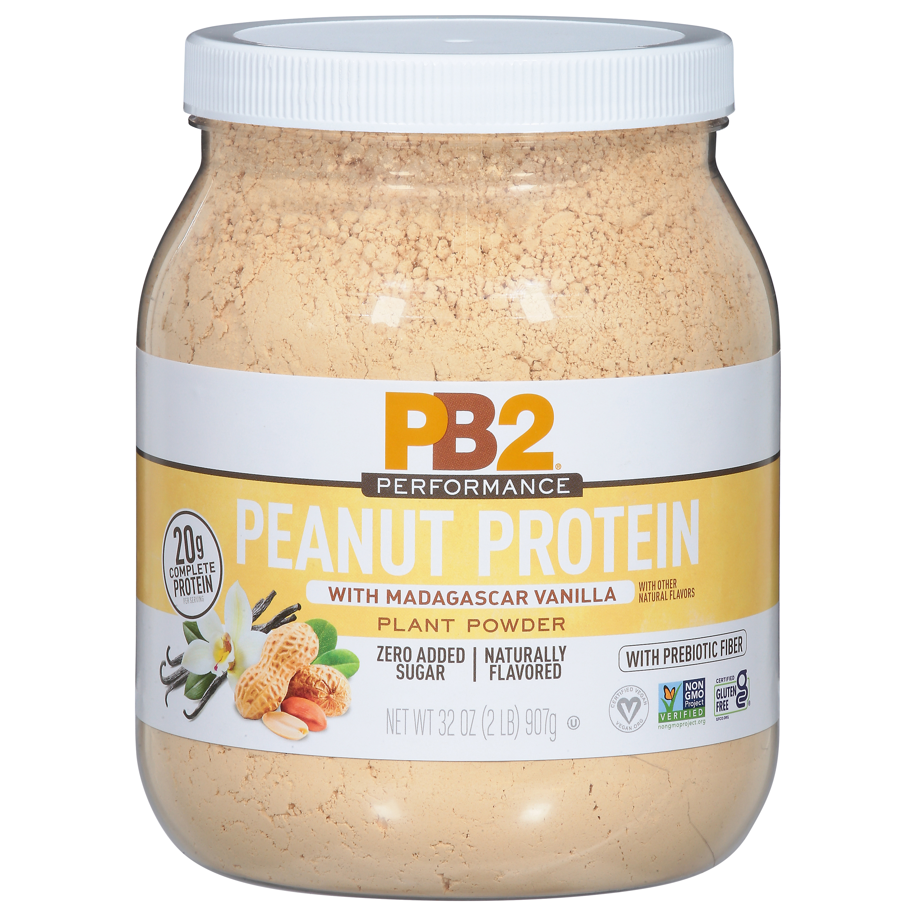 PB2 Performance Zero Added Sugar with Madagascar Vanilla Peanut Protein
