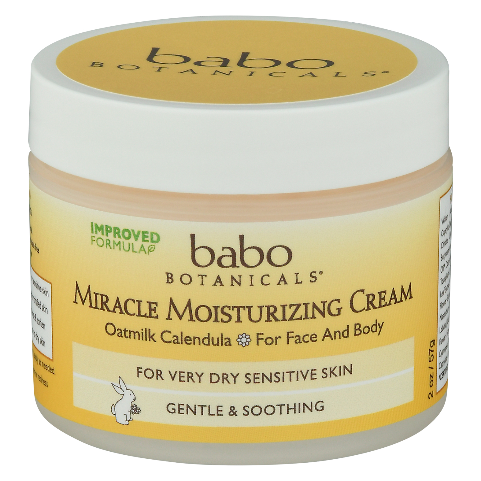 babo Botanicals Gentle & Soothing Miracle Moisturizing Cream