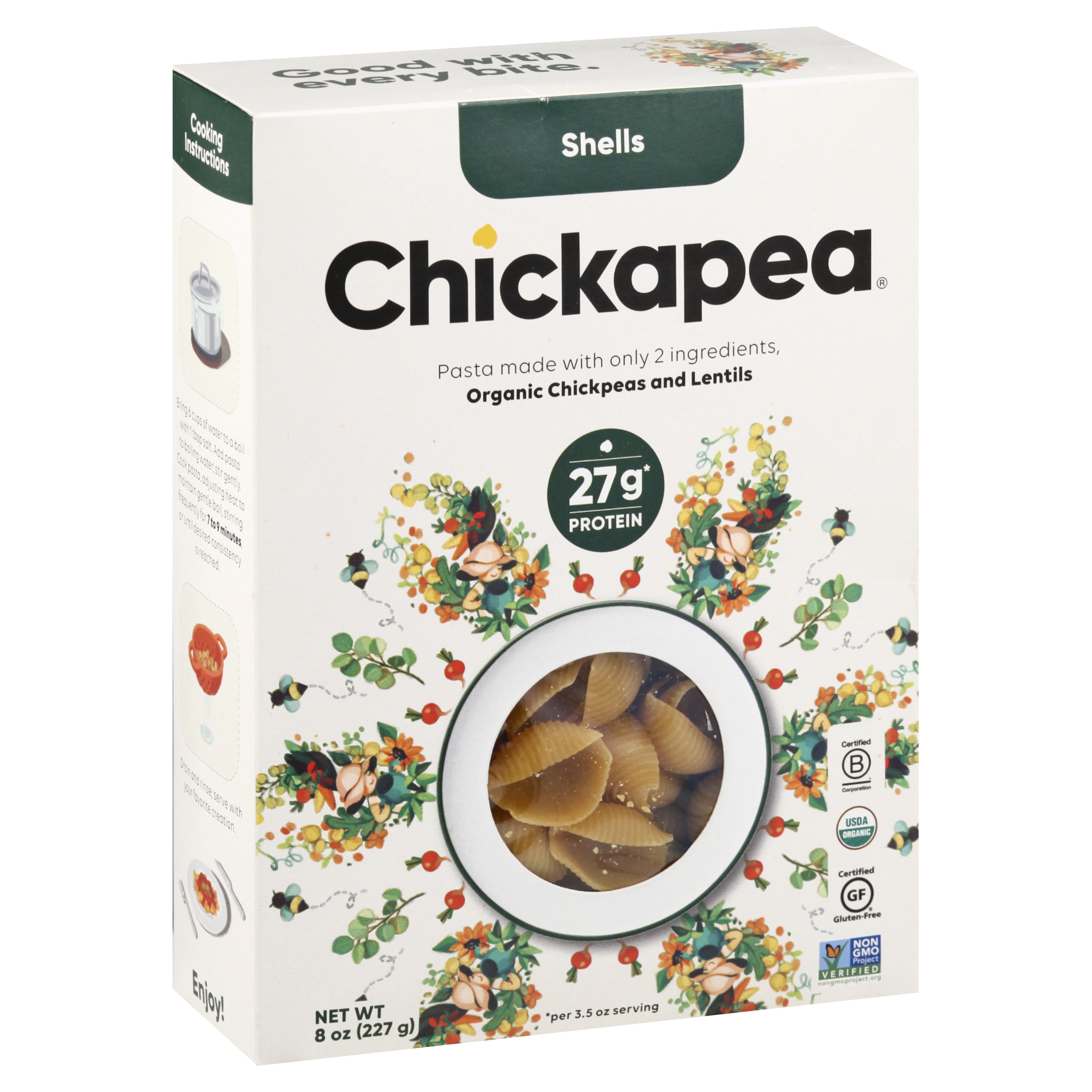 Chickapea Organic Shells
