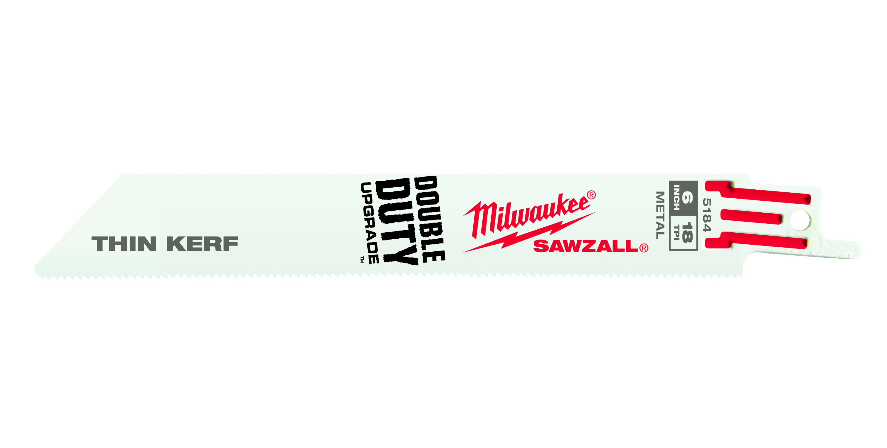 6" 18 TPI   SAWZALL Blades (Bulk - 100 Pk)