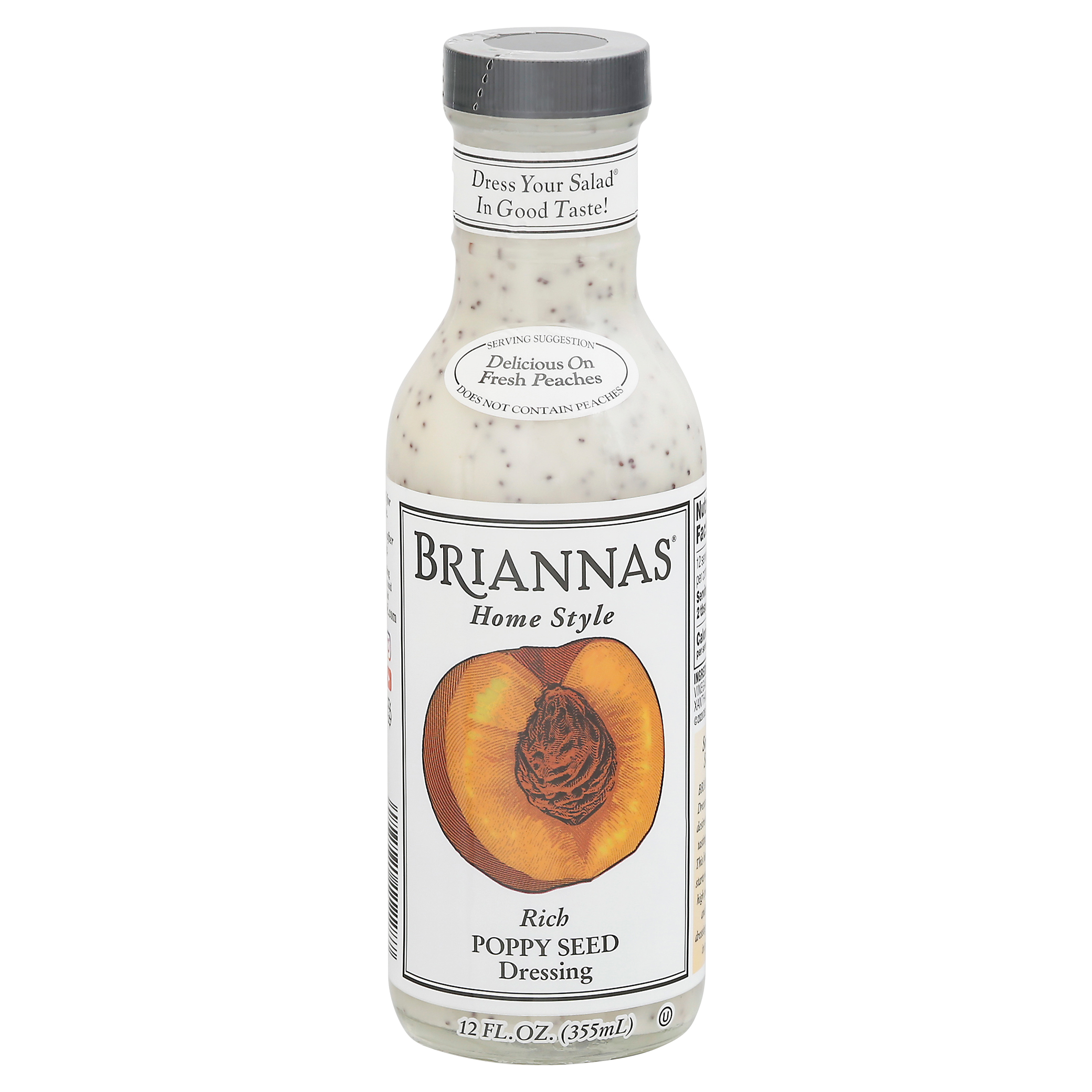 Briannas Home Style Rich Poppy Seed Dressing