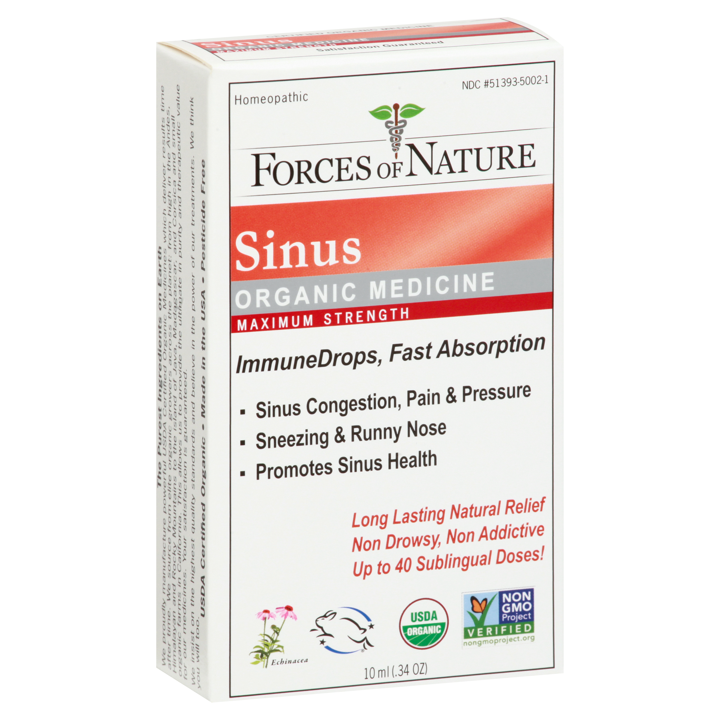 Forces of Nature Sinus Organic Medicine