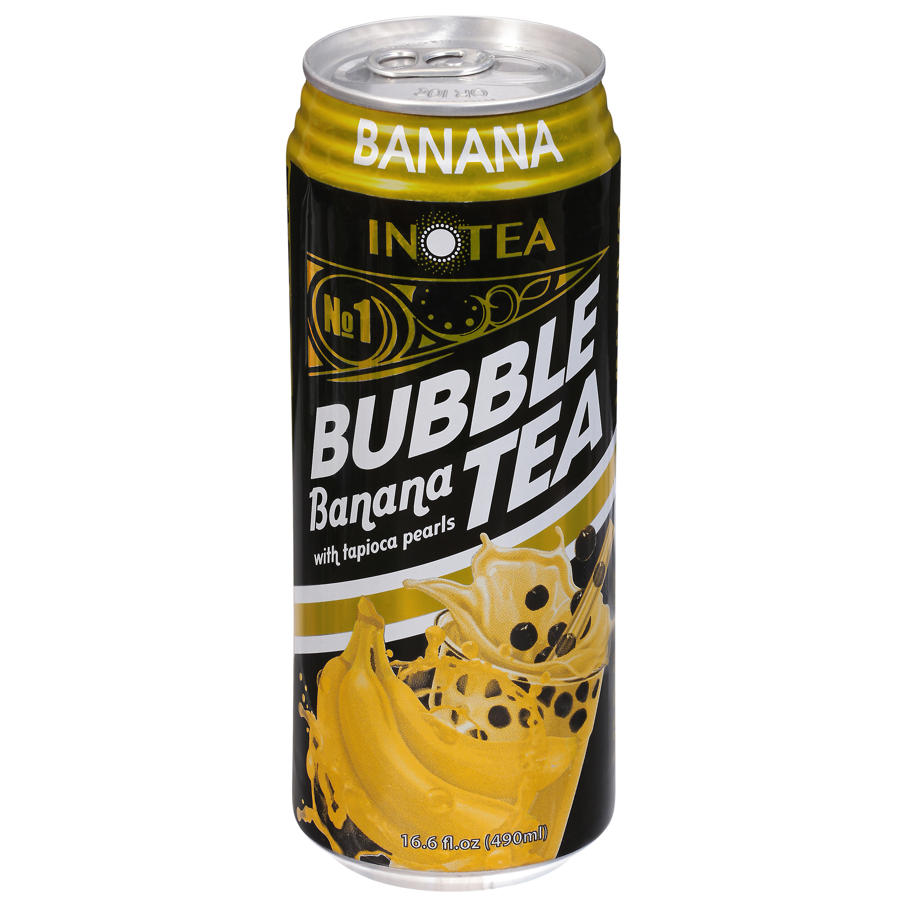 Inotea Banana Bubble Tea with Tapioca Pearls