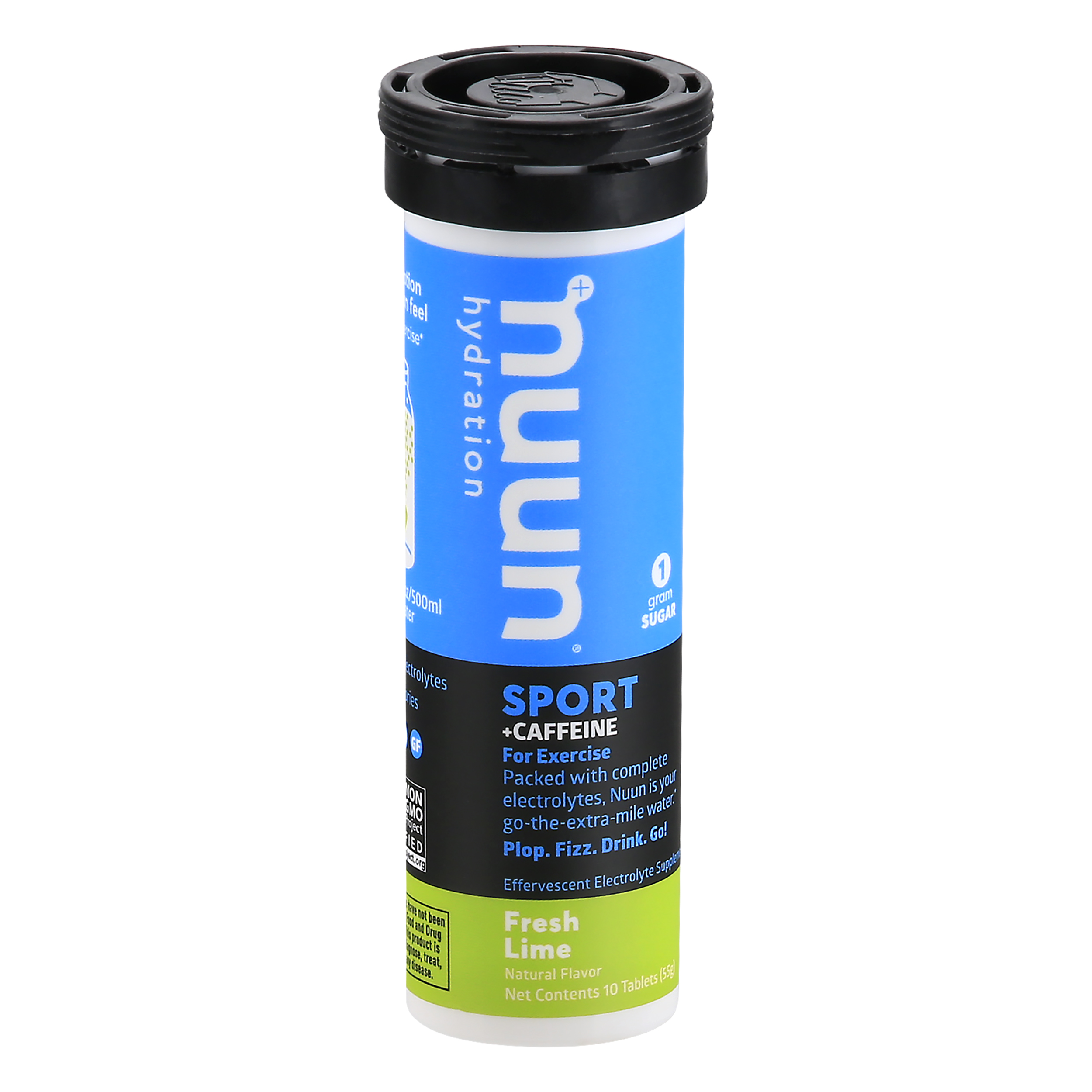 Nuun Hydration Tablets Fresh Lime Sport + Caffeine