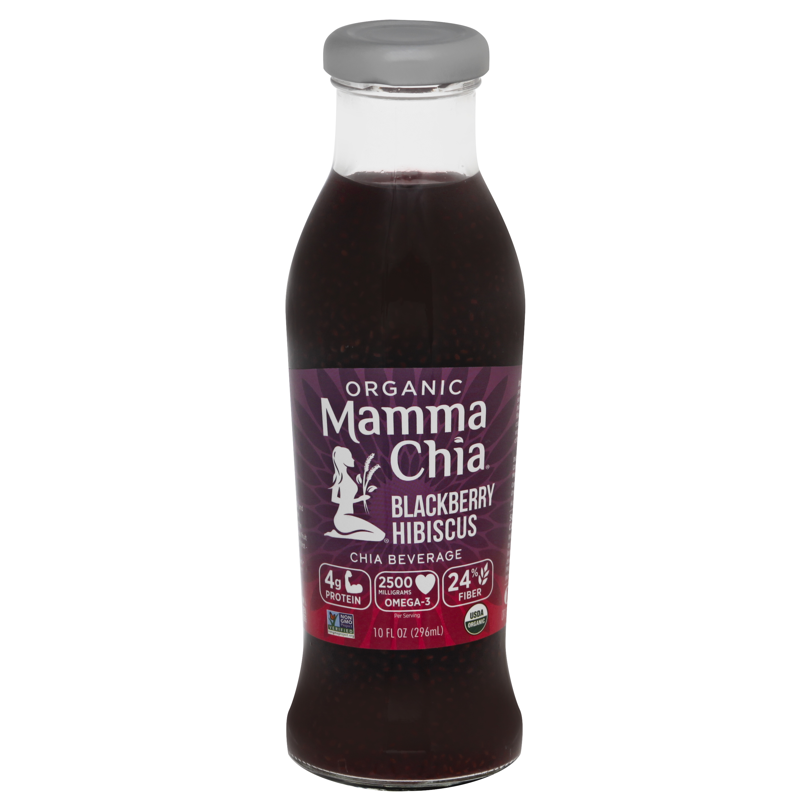 Mamma Chia Organic Blackberry Hibiscus Chia Beverage