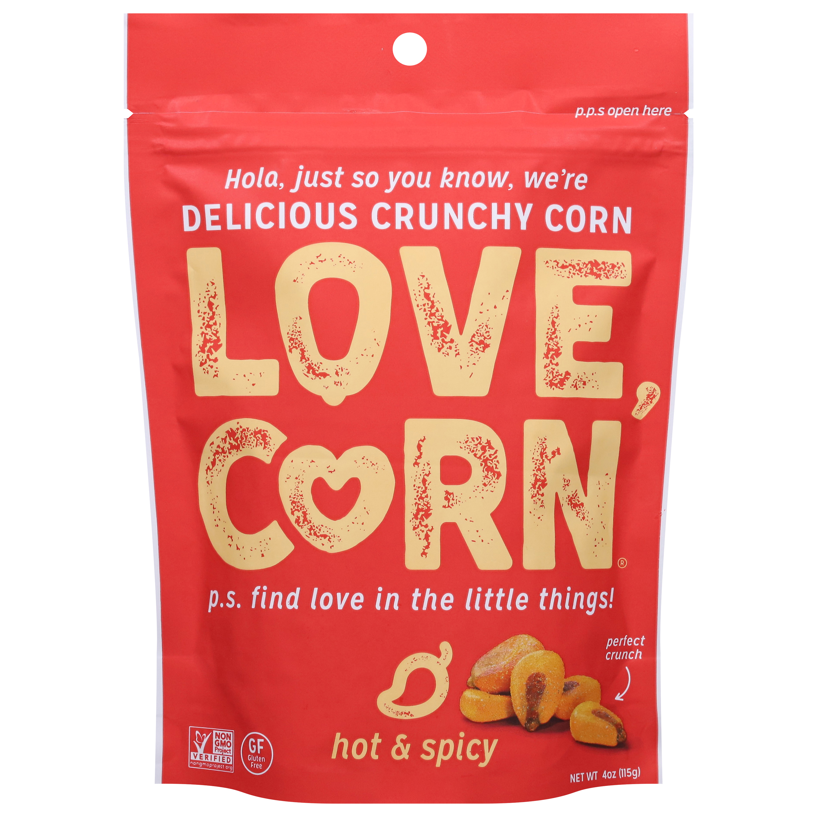 Love Corn Hot & Spicy Crunchy Corn