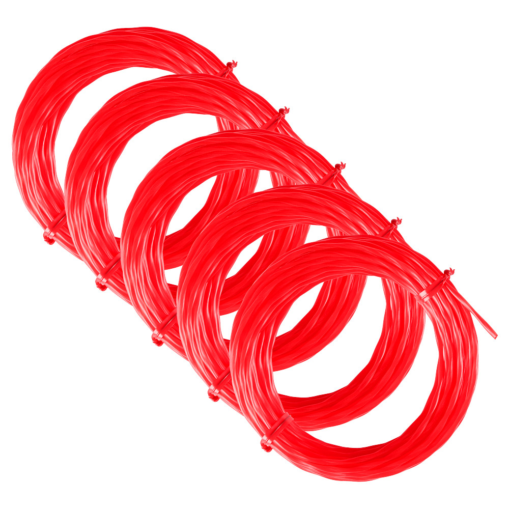 Milwaukee .080" x 25 (5 pk) Pre-Cut Twisted Trimmer Line