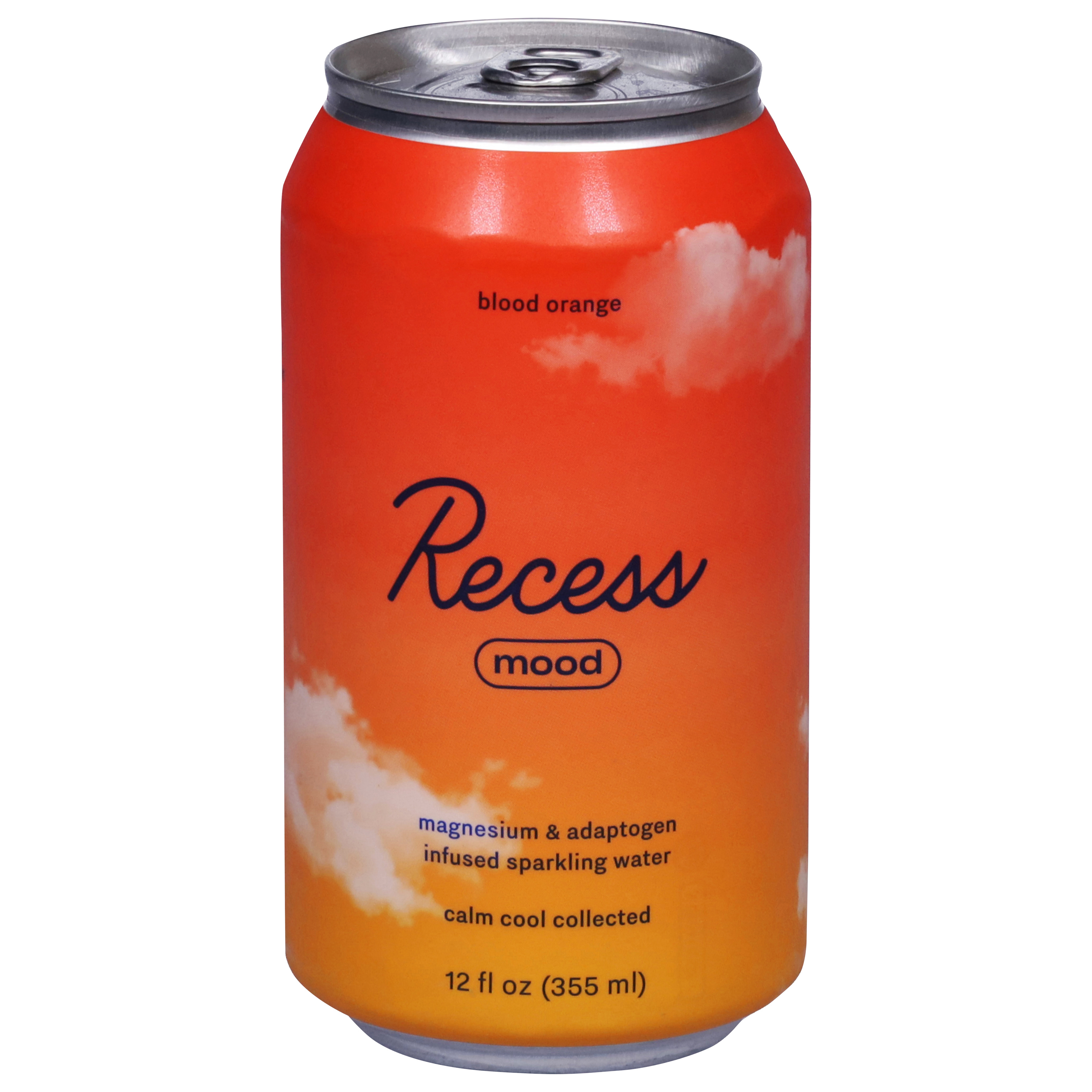 Recess Mood Blood Orange Sparkling Water