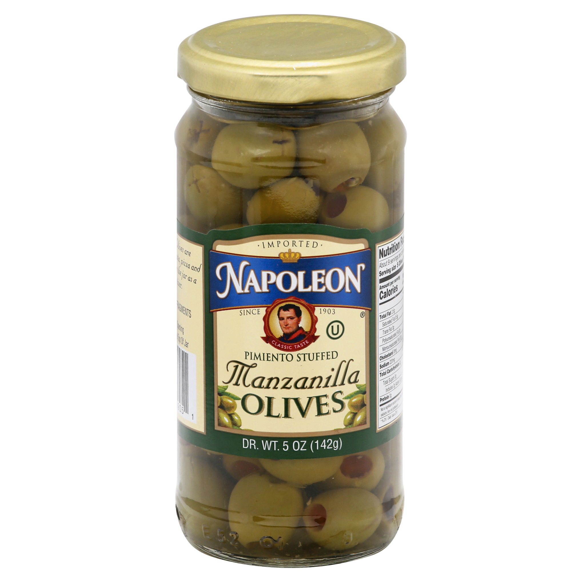 Napoleon Co. Olives, Pimento, Stuffed