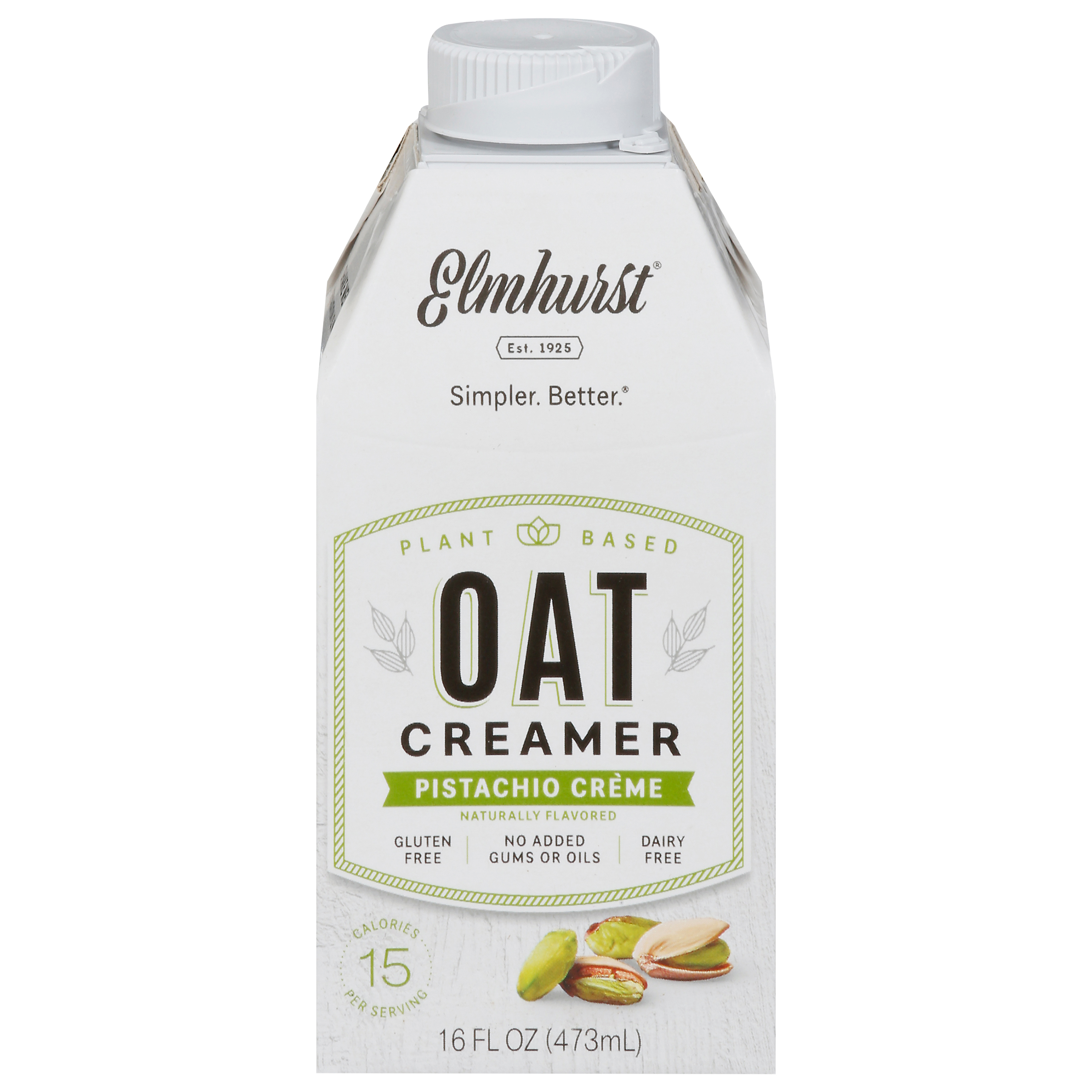 Elmhurst Pistachio Creme Oat Creamer
