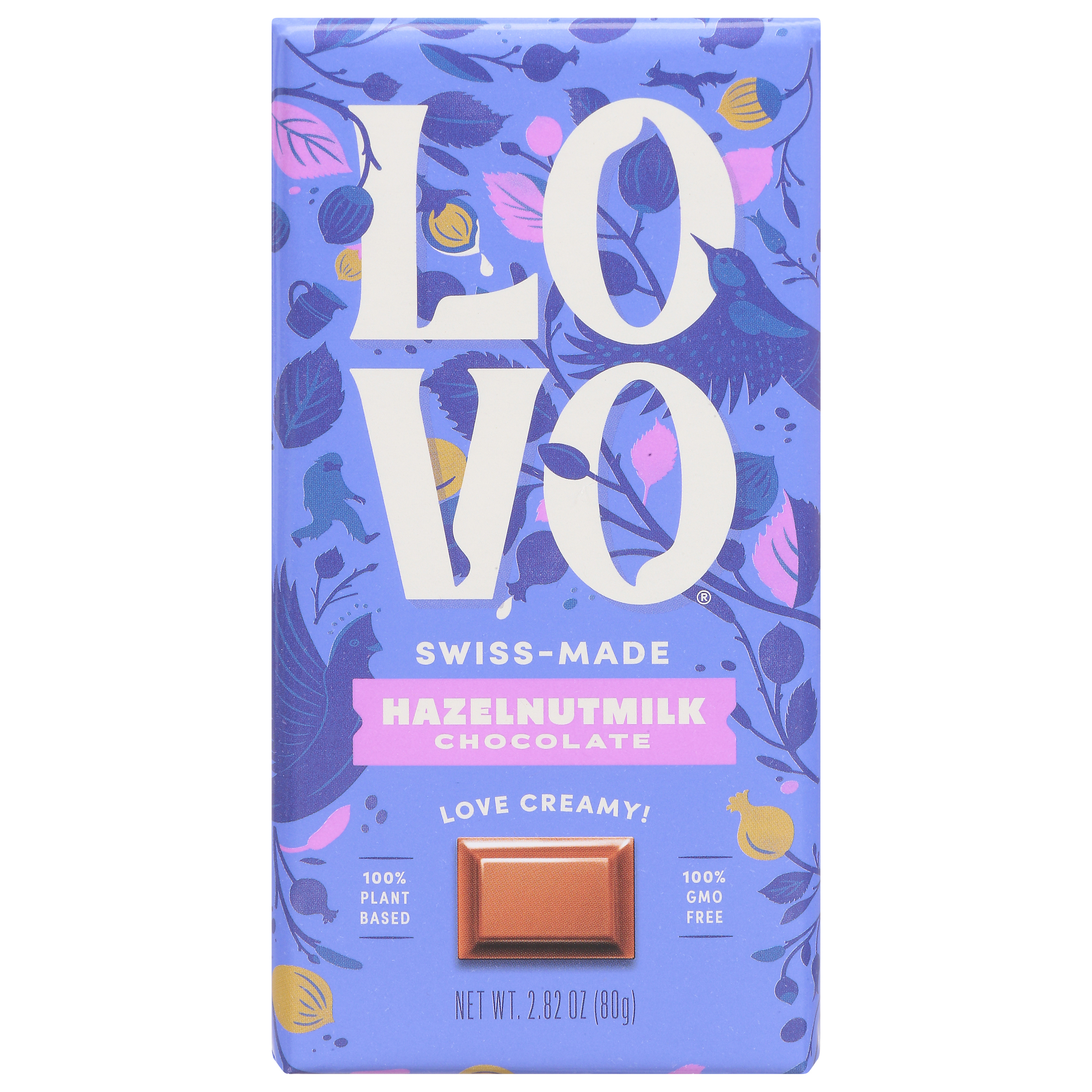 Lovo Swiss-Made Hazelnutmilk Chocolate