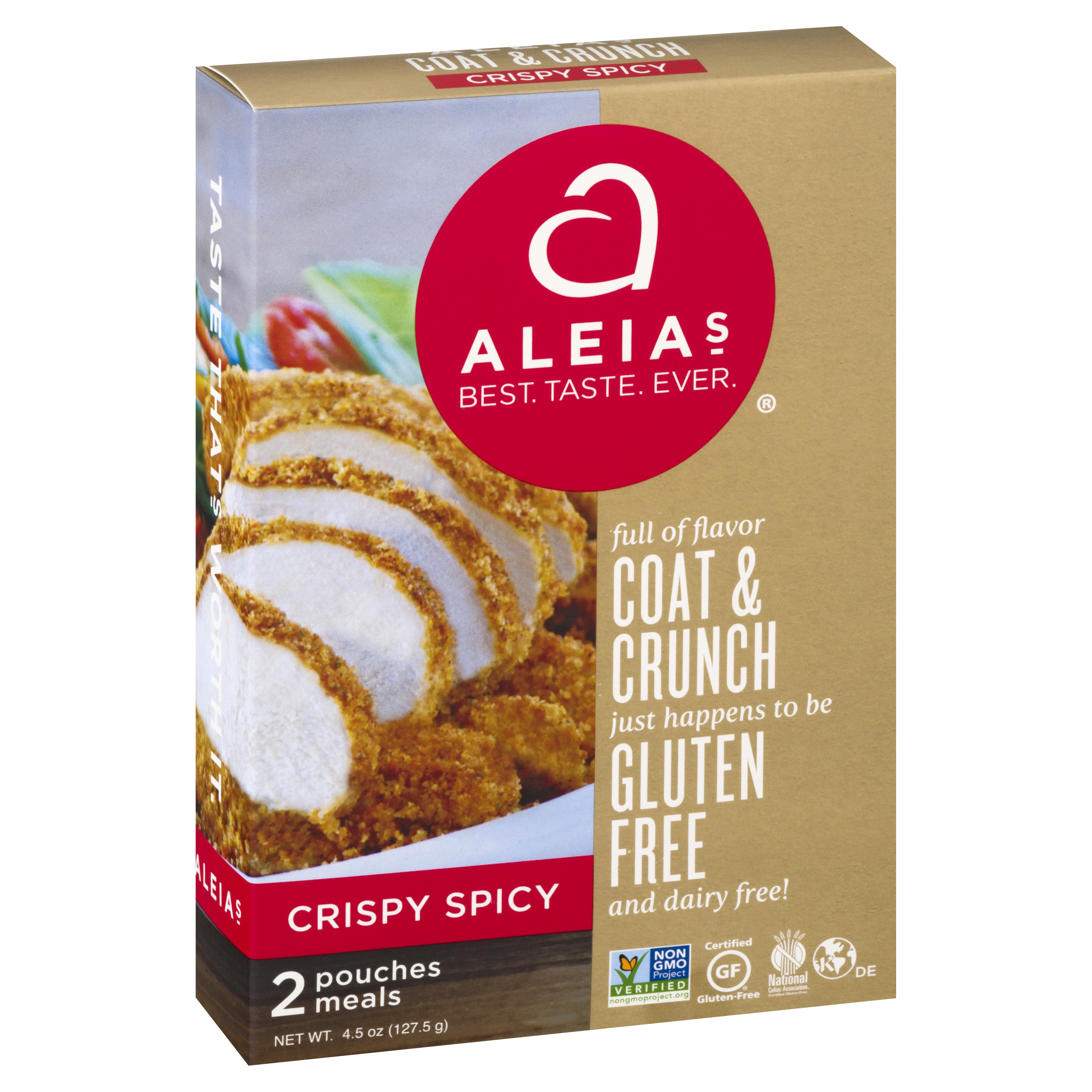 Aleias Gluten Free Crispy Spicy Coat & Crunch