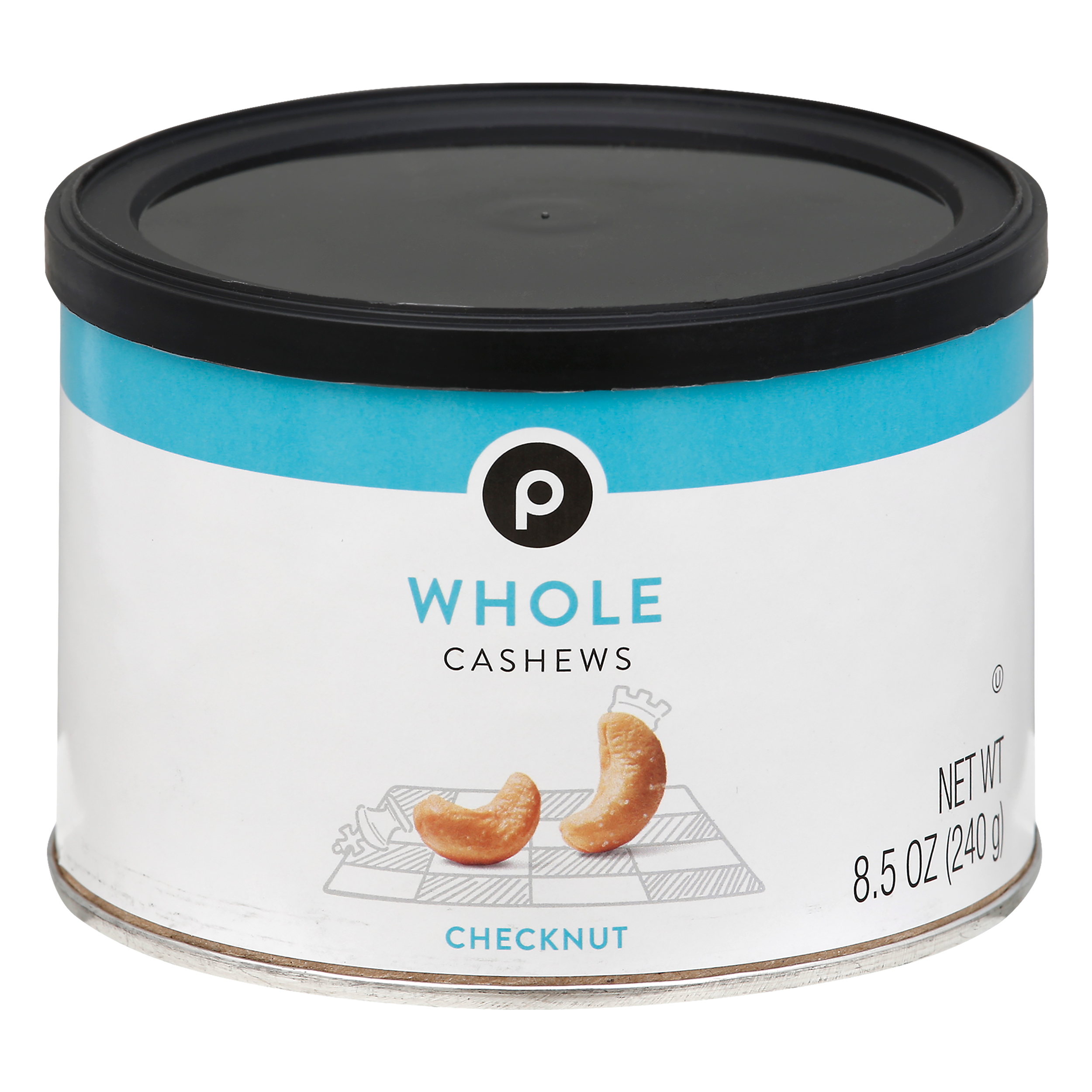 Publix Whole Cashews 8.5 oz CONTAINER