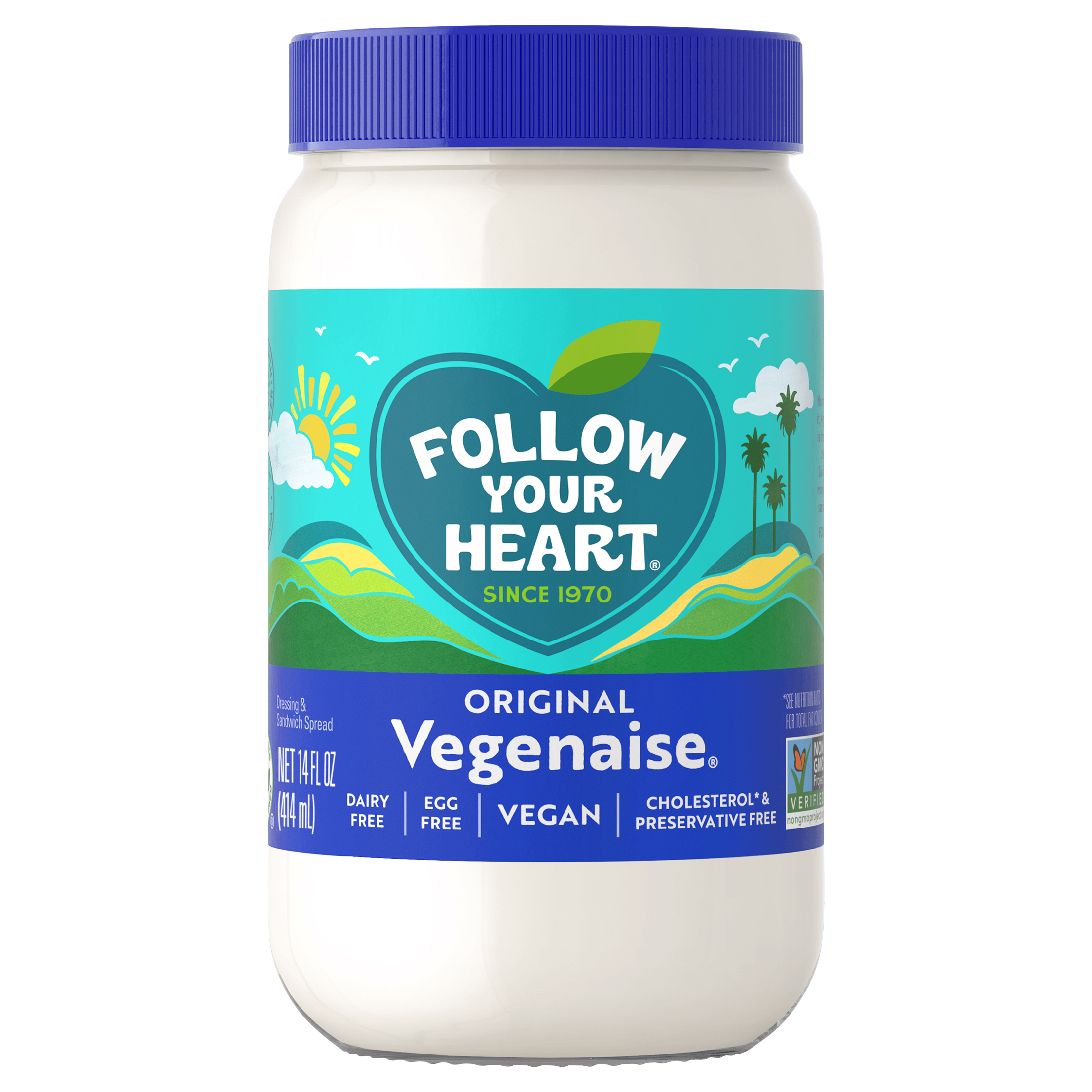 Follow Your Heart Vegenaise, Original, Dairy Free, Egg Free Mayo,