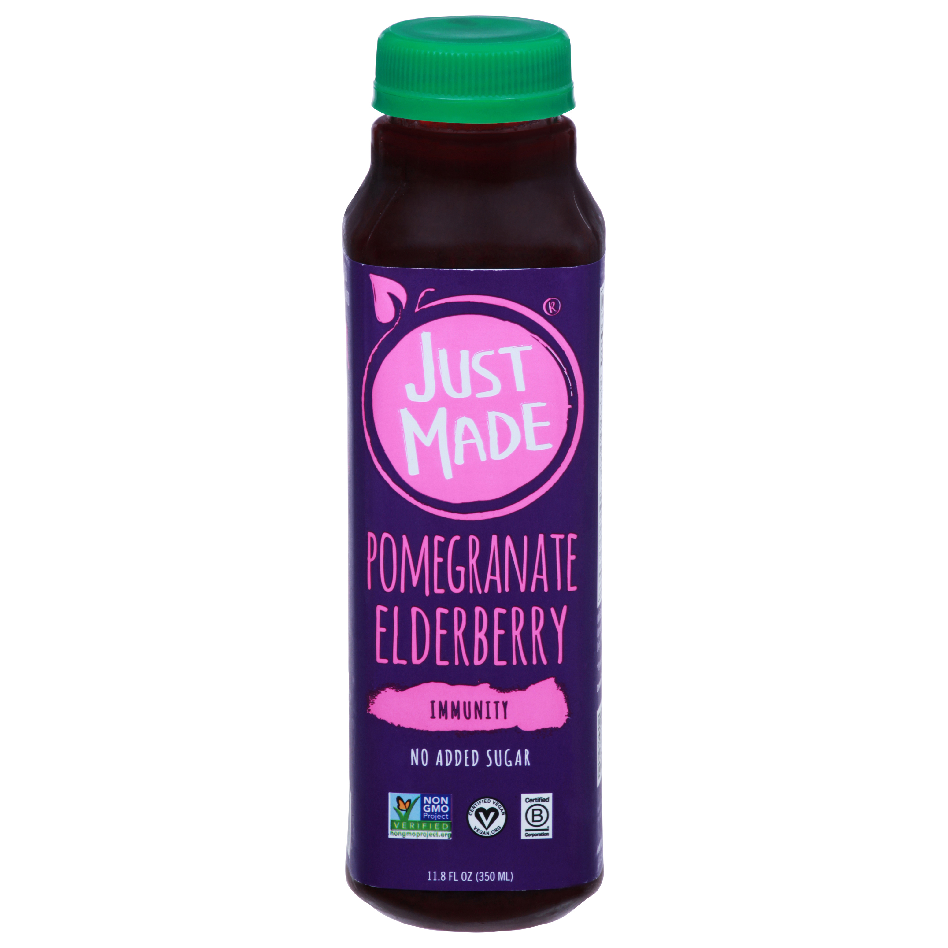 Just Made Immunity Pomegranate Elderberry Fruit & Vegetable Drinks