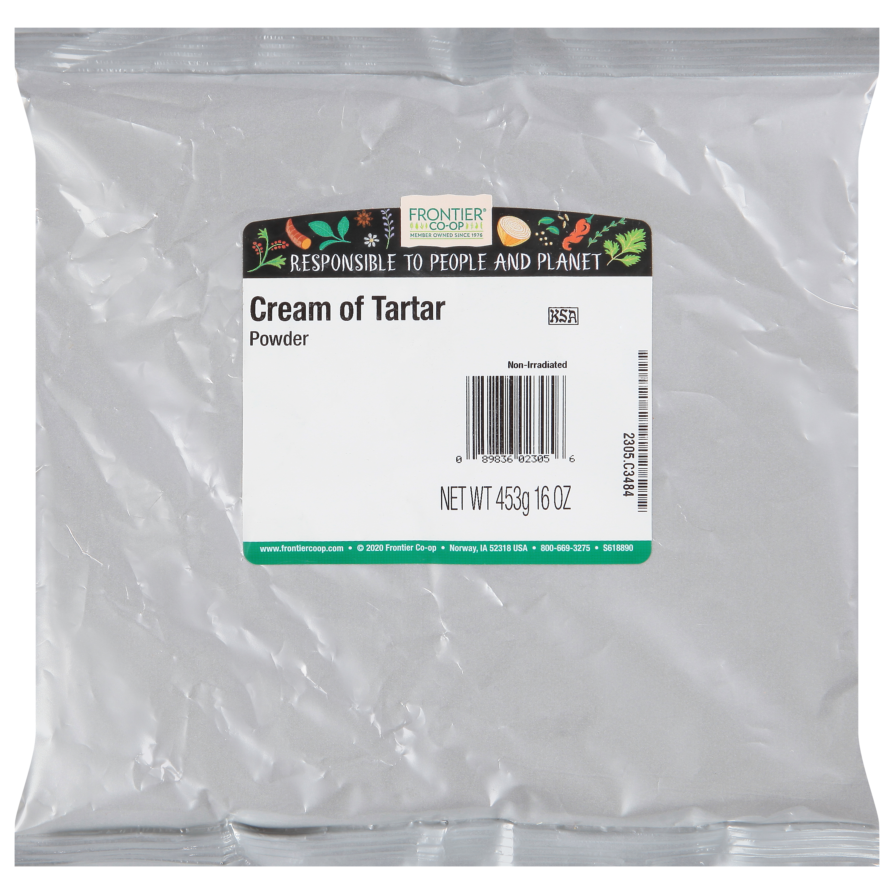 Frontier Co-op Powder Cream of Tartar