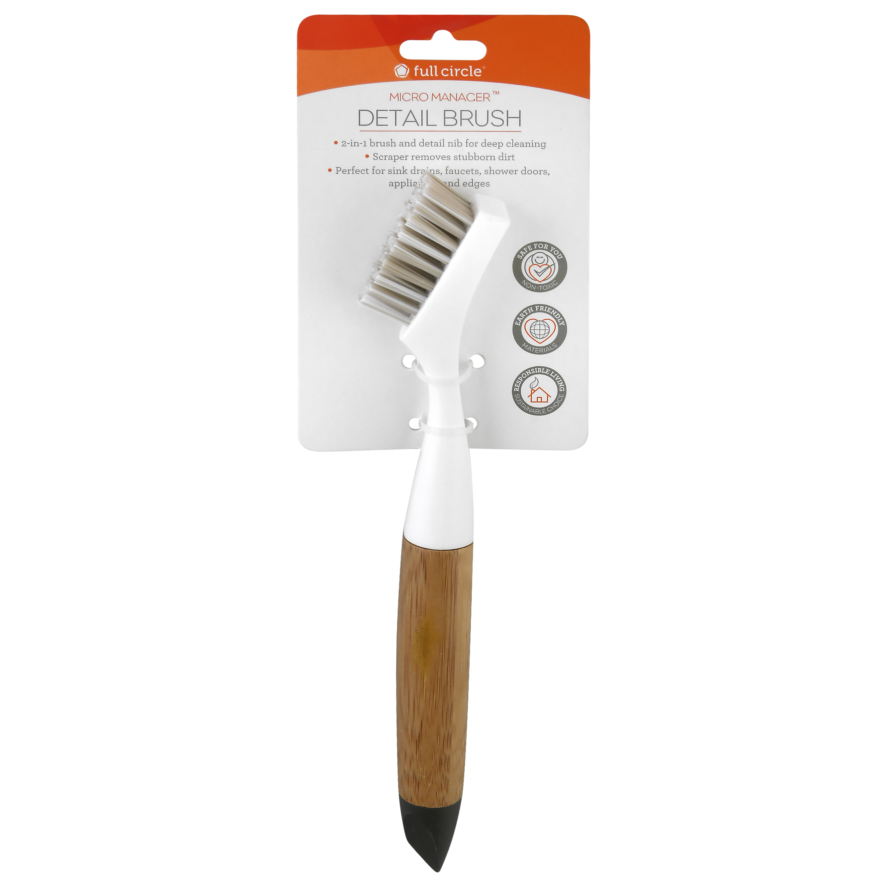 Full Circle Micro Manager Detail Brush