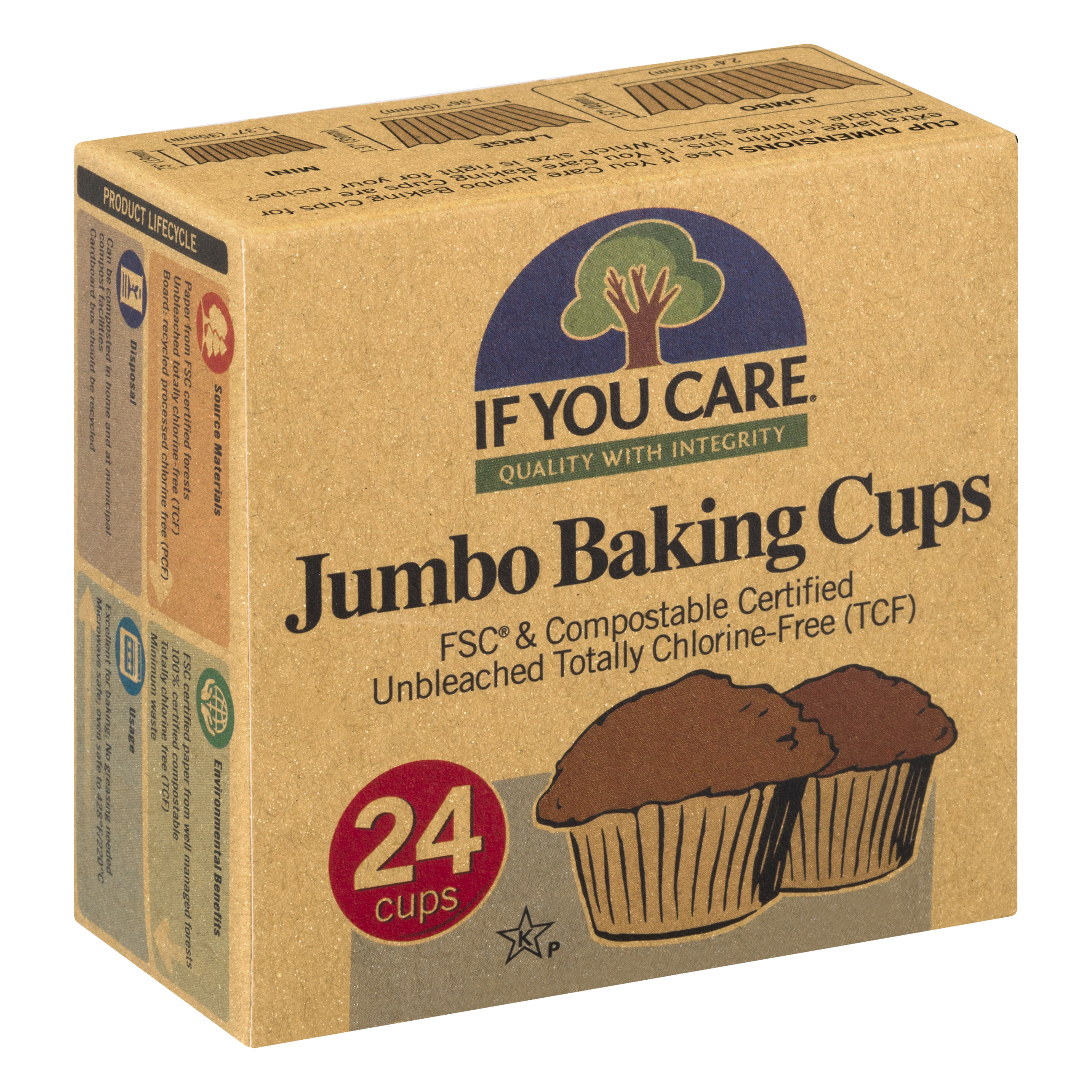 If You Care Jumbo Baking Cups