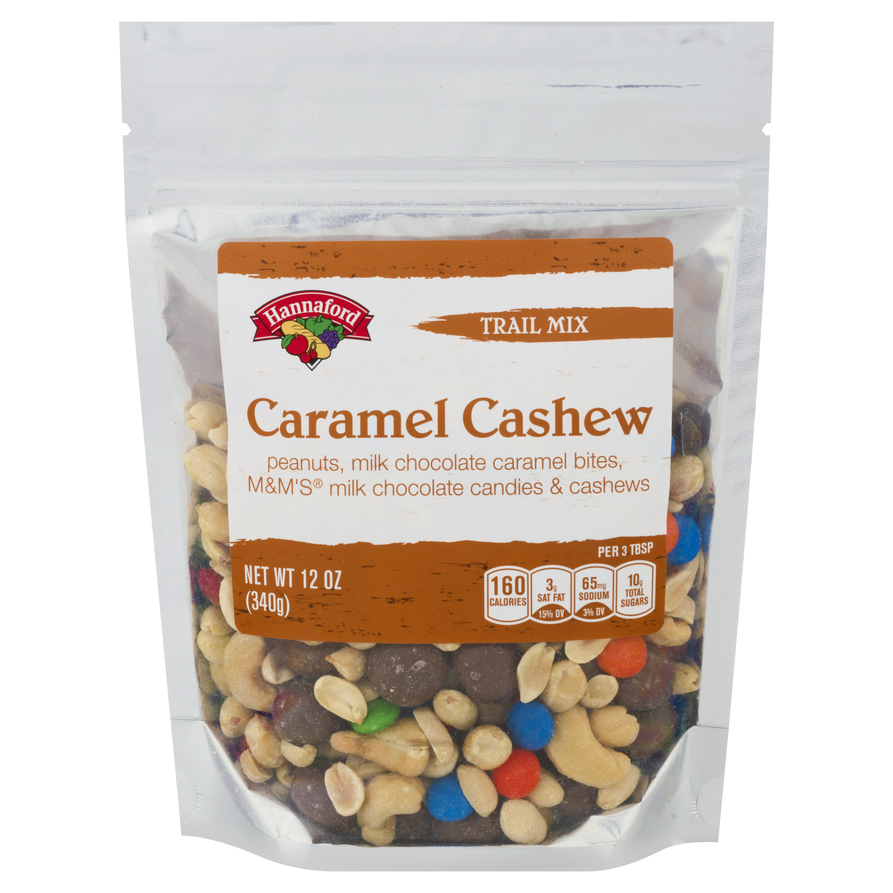 Hannaford Caramel Cashew Trail Mix 12 oz POUCH