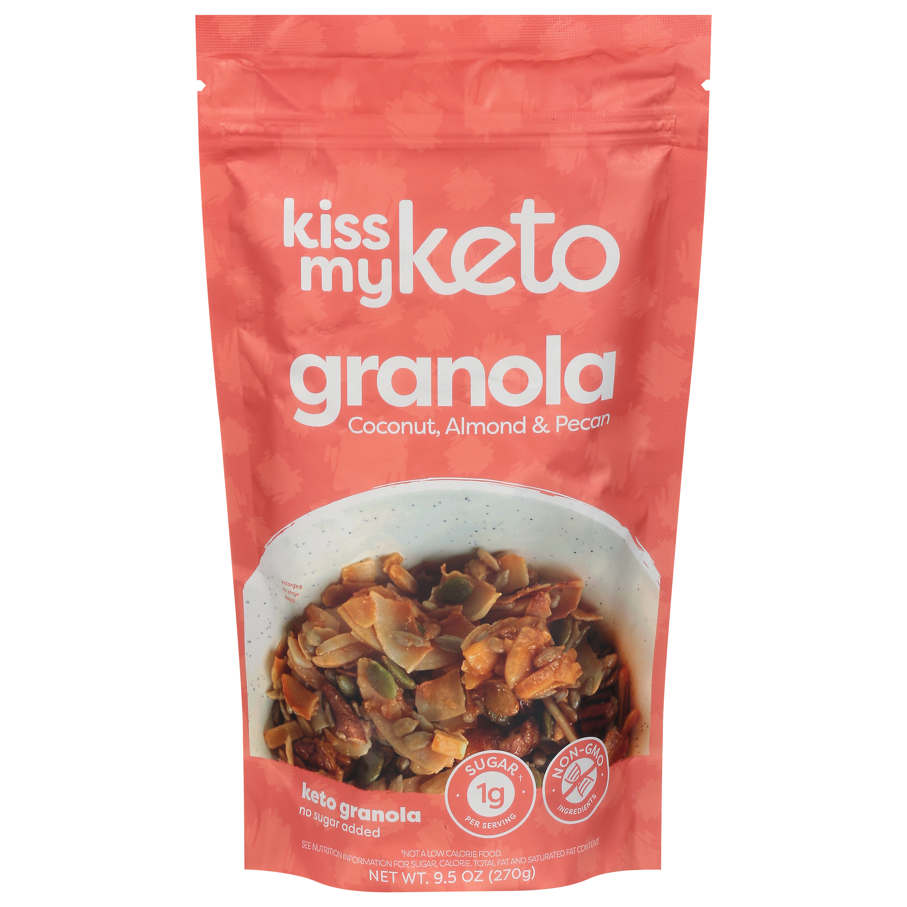 Kiss My Keto Keto Coconut, Almond & Pecan Granola