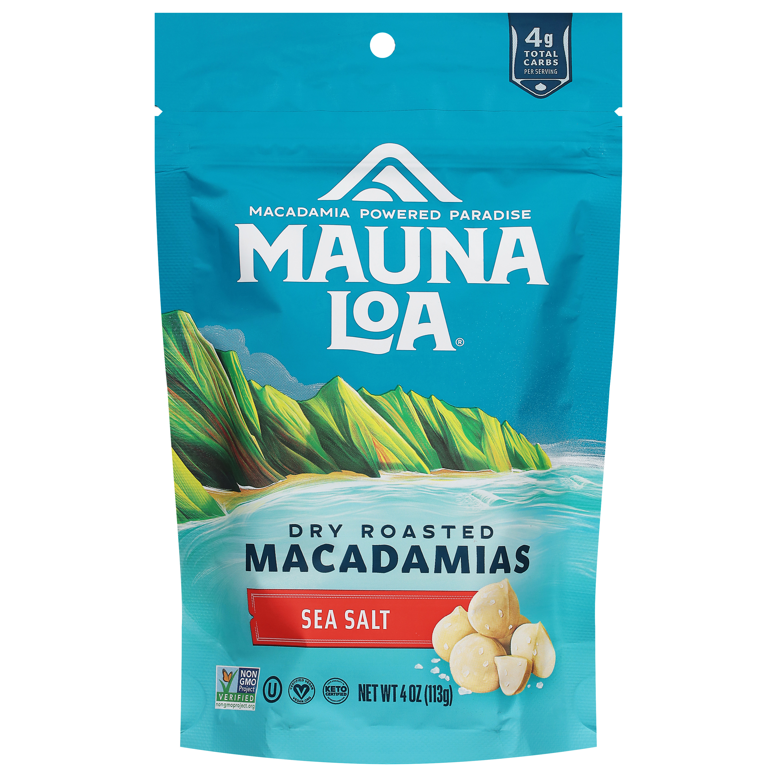 Mauna Loa Dry Roasted Sea Salt Macadamias