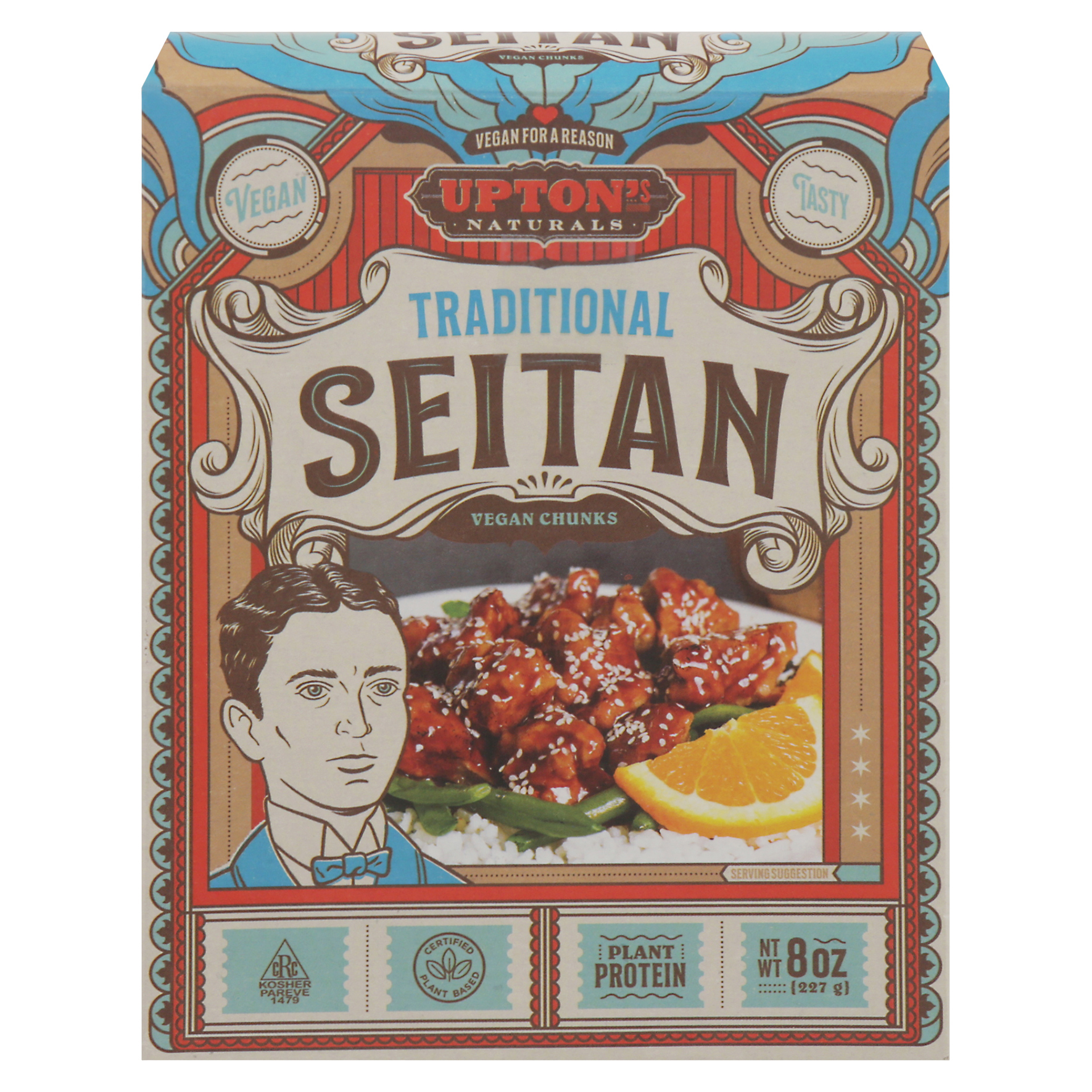 Upton's Naturals Vegan Chunks Traditional Seitan