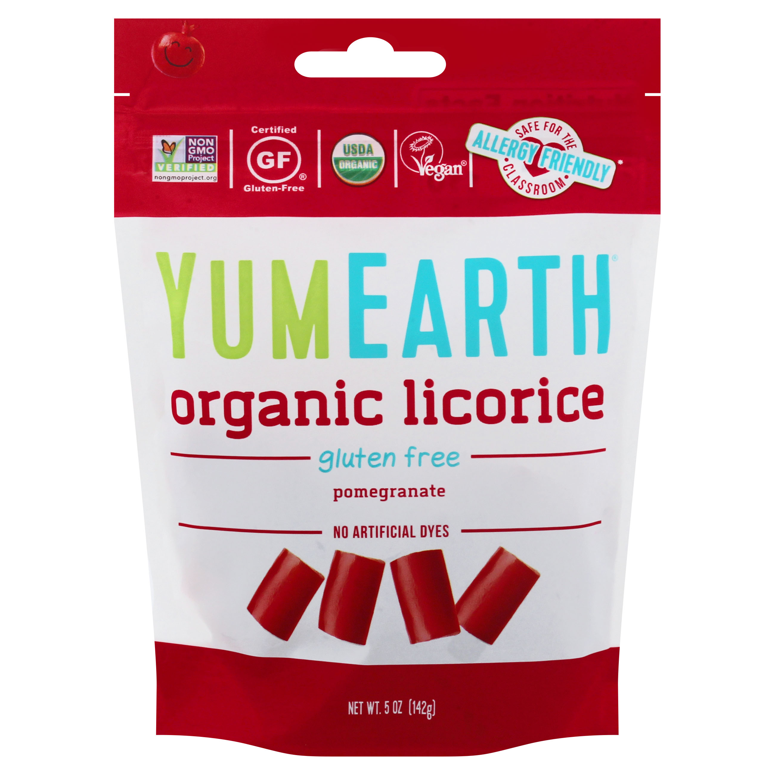 YumEarth Organic Pomegranate Licorice