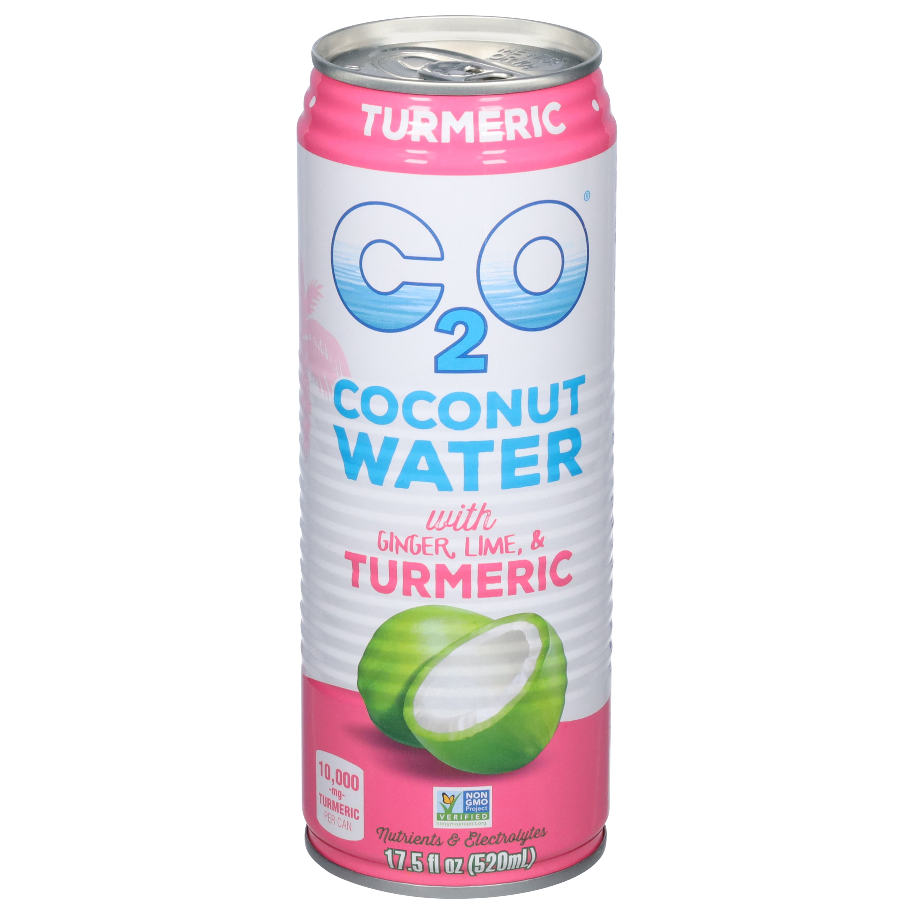 C2O Coconut Water with Ginger, Lime & Turmeric