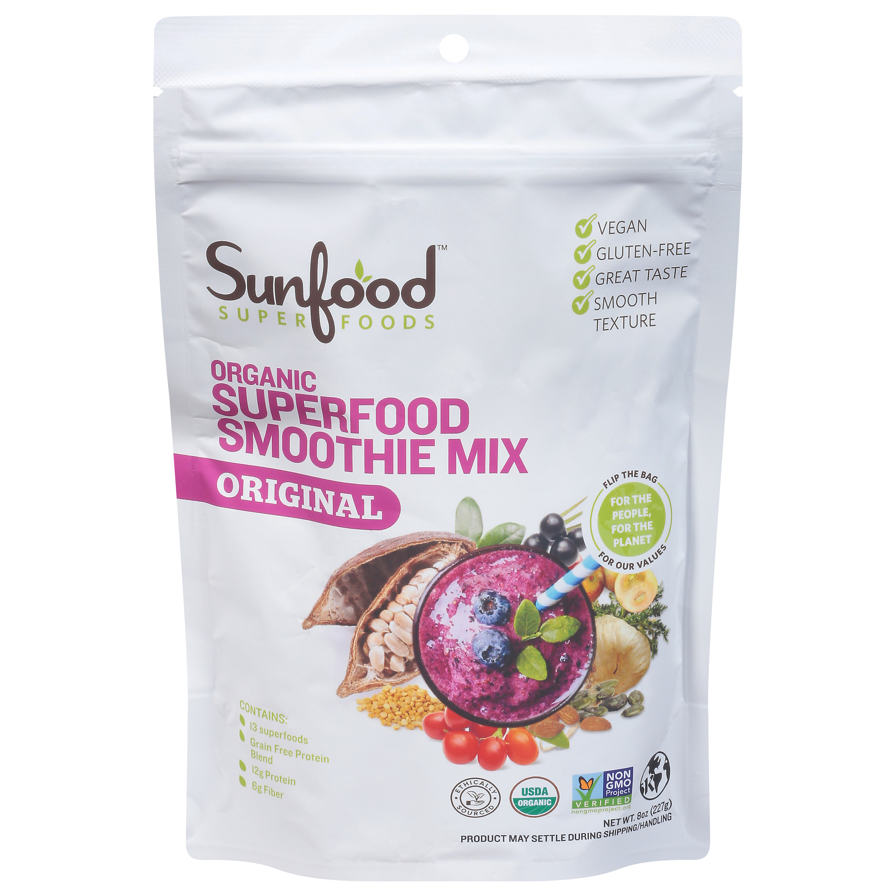 SunFood Superfoods Organic Original Superfood Smoothie Mix