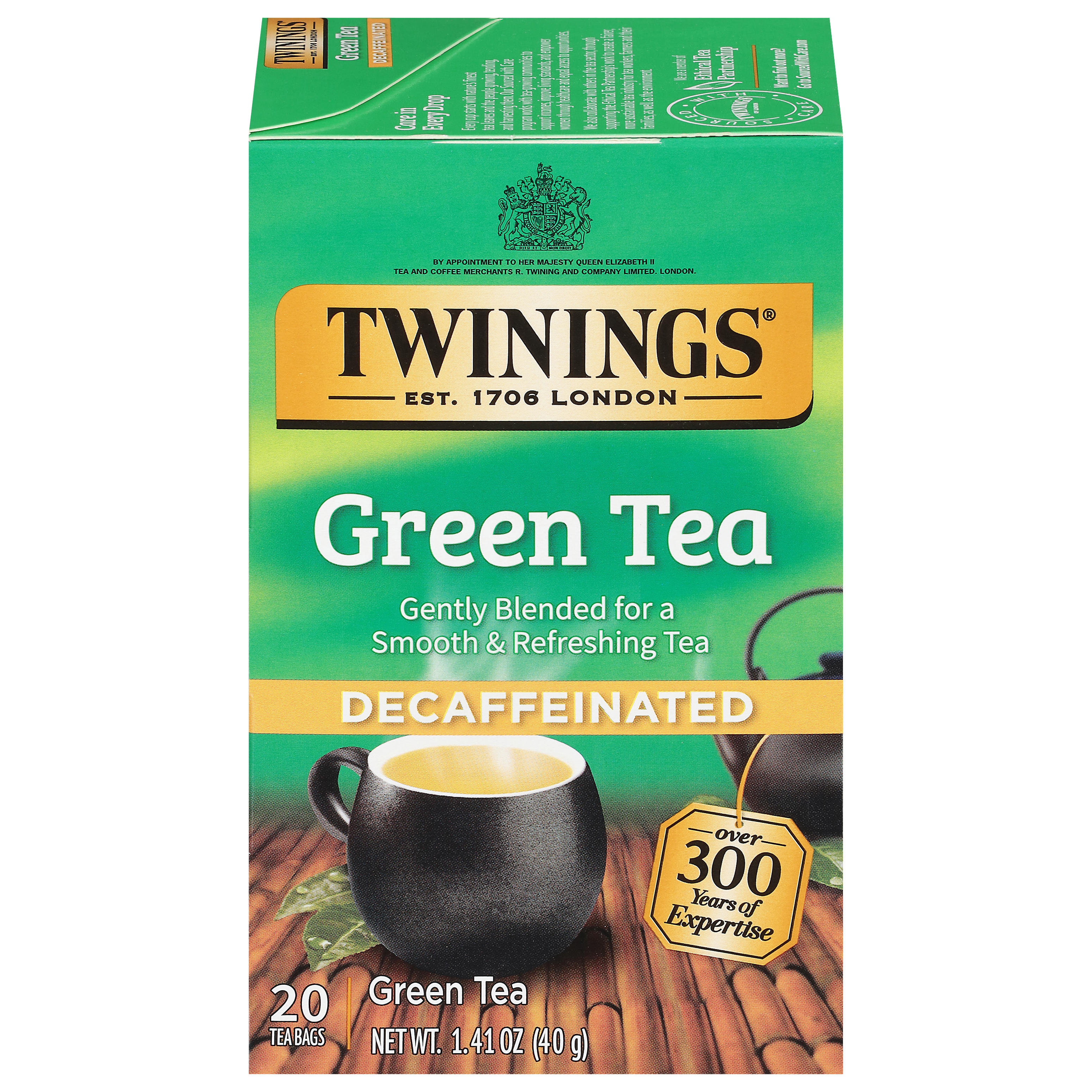 Twinings Decaffeinated Green Tea 20 Tea Bags