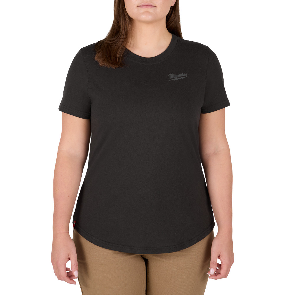 Women's FREEFLEX Hybrid Tee - Short Sleeve Black XL