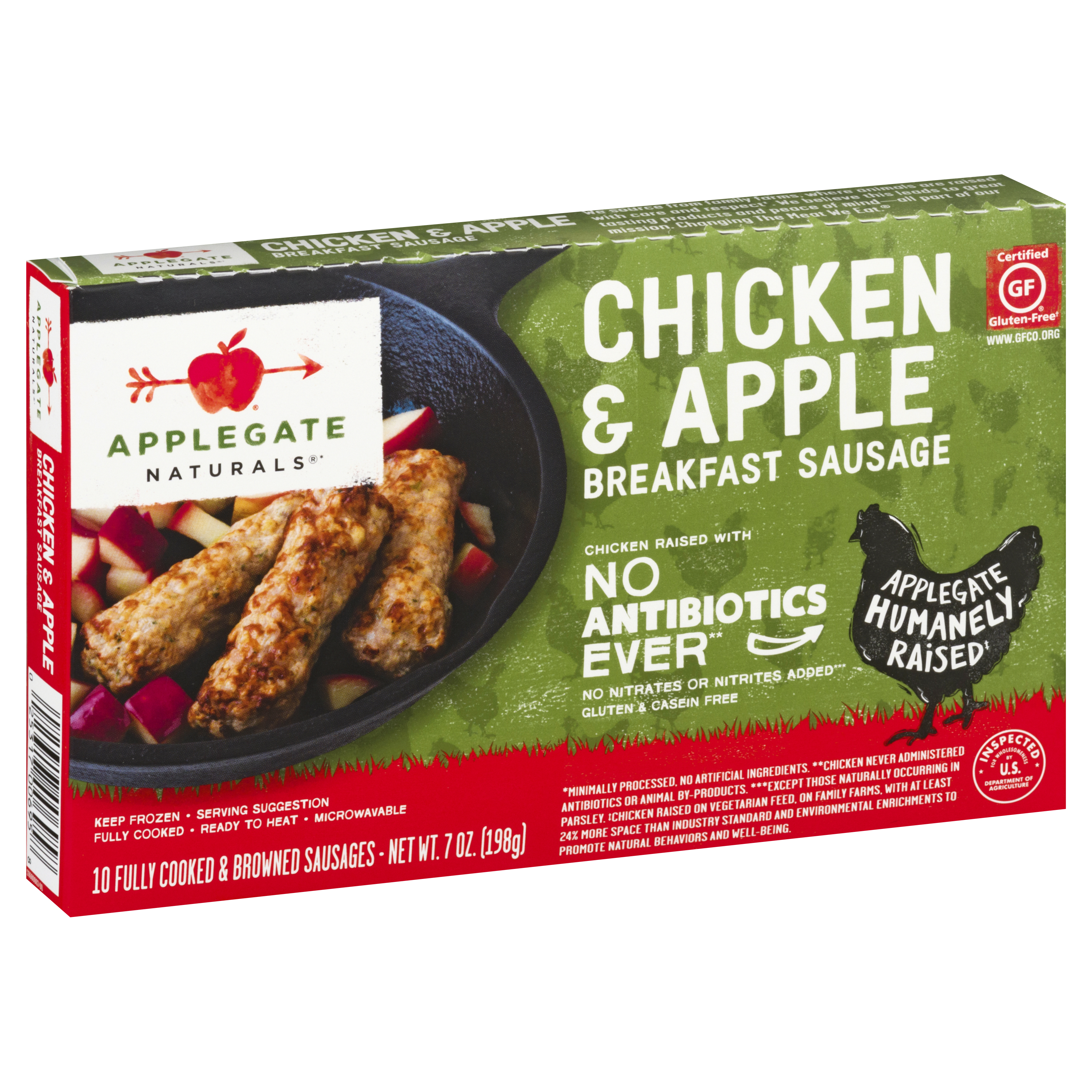 Applegate Naturals Chicken & Apple Breakfast Sausage