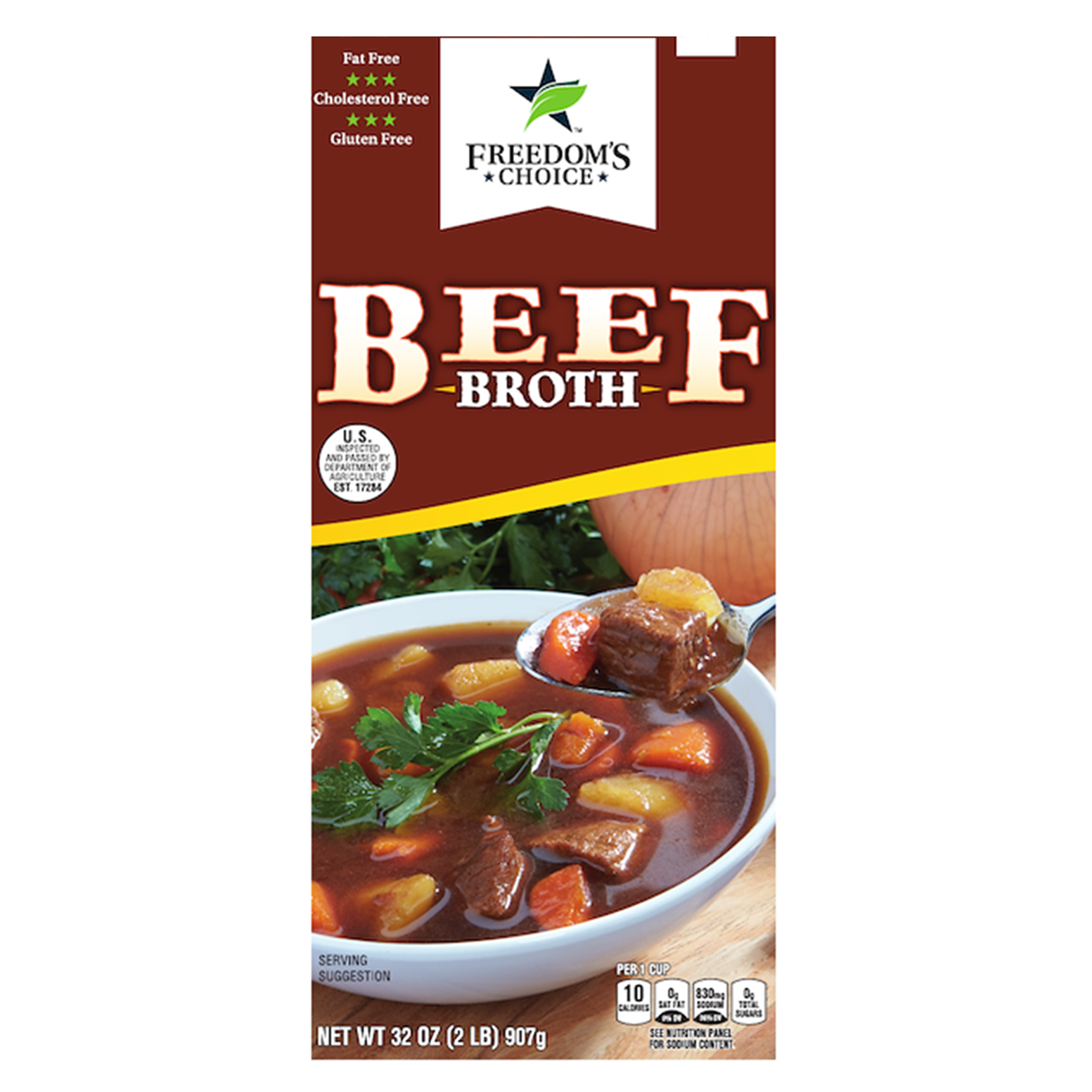 Freedom's Choice Beef Broth 32 oz