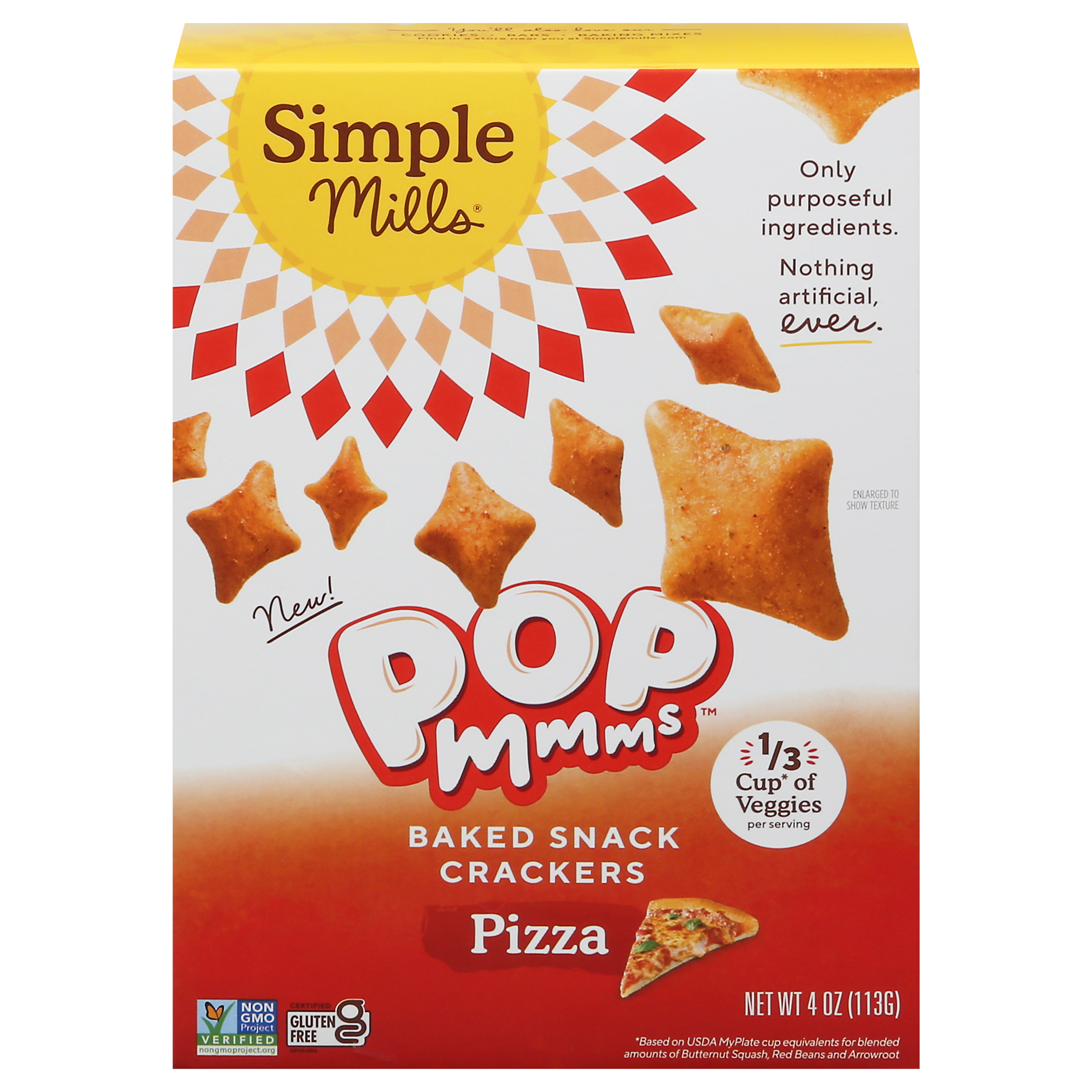 Simple Mills Baked Snack Pizza Crackers