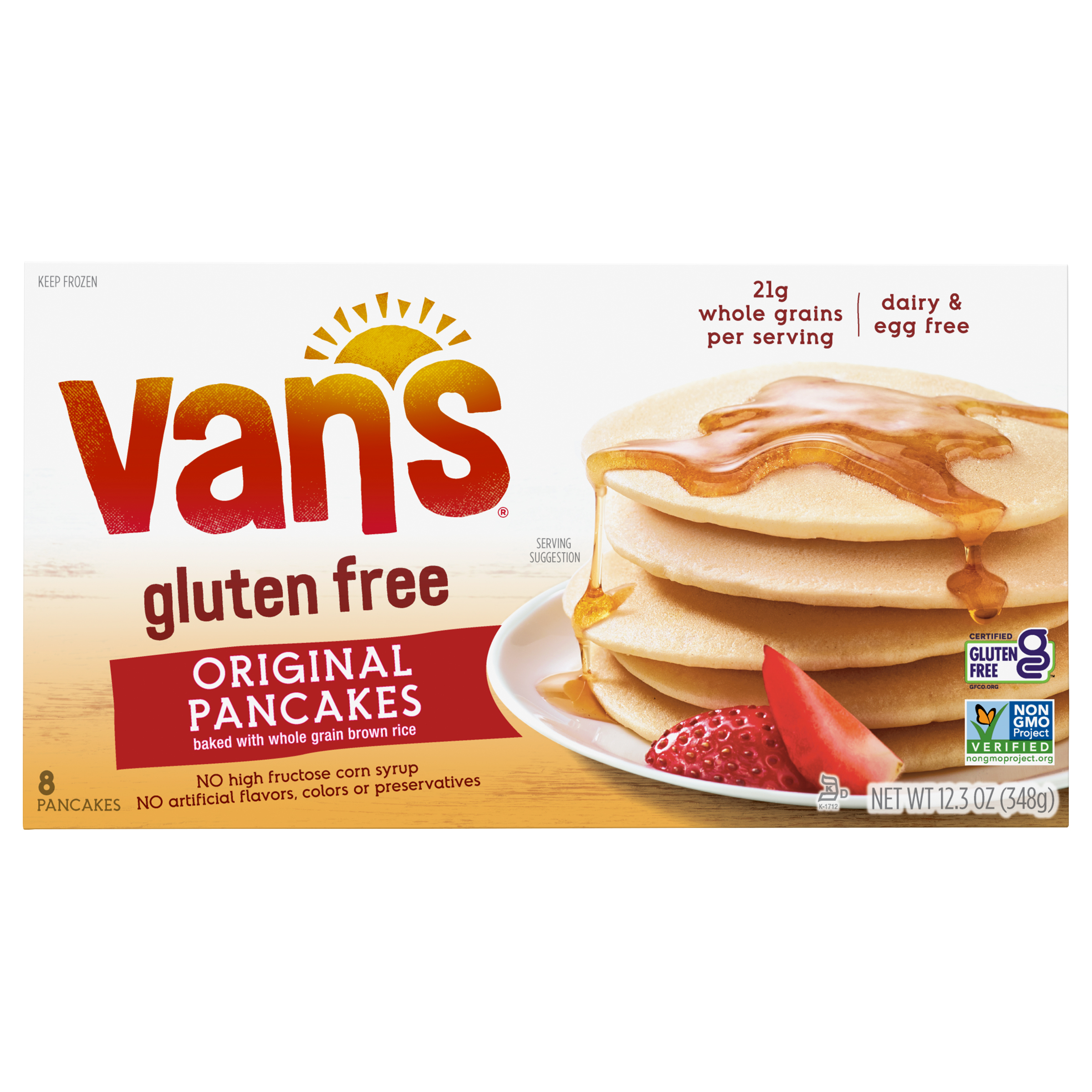 Van's® Frozen Pancake Gluten Free Original