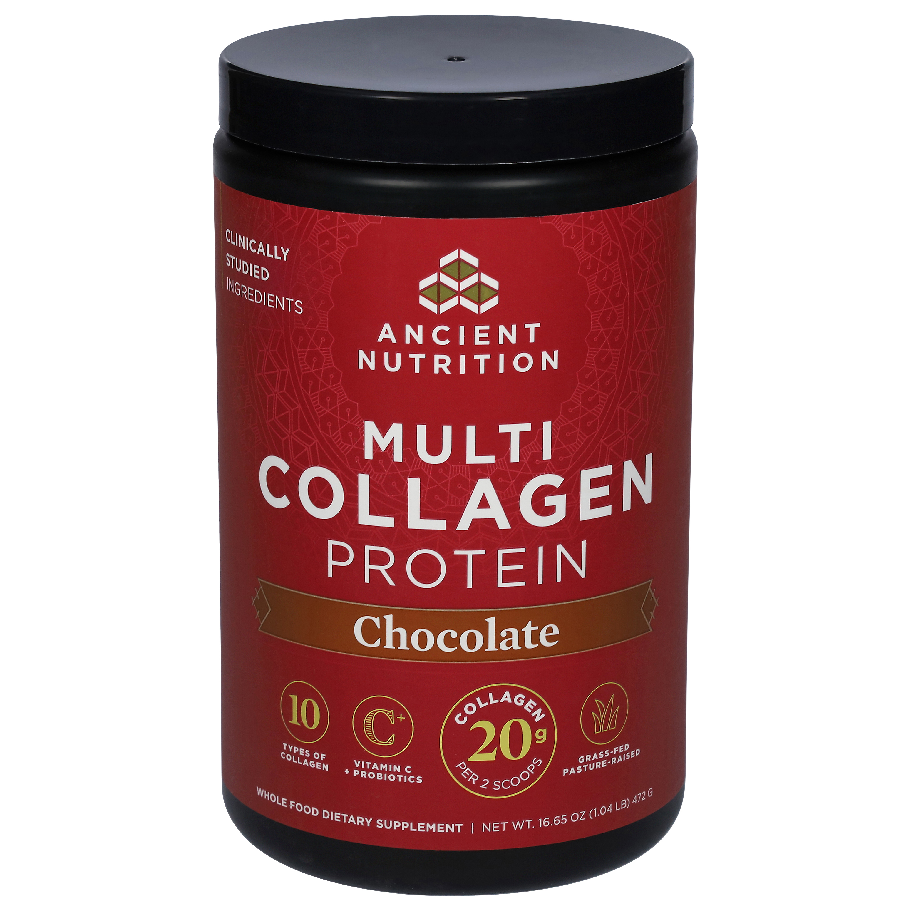 Ancient Nutrition Chocolate Multi Collagen Protein
